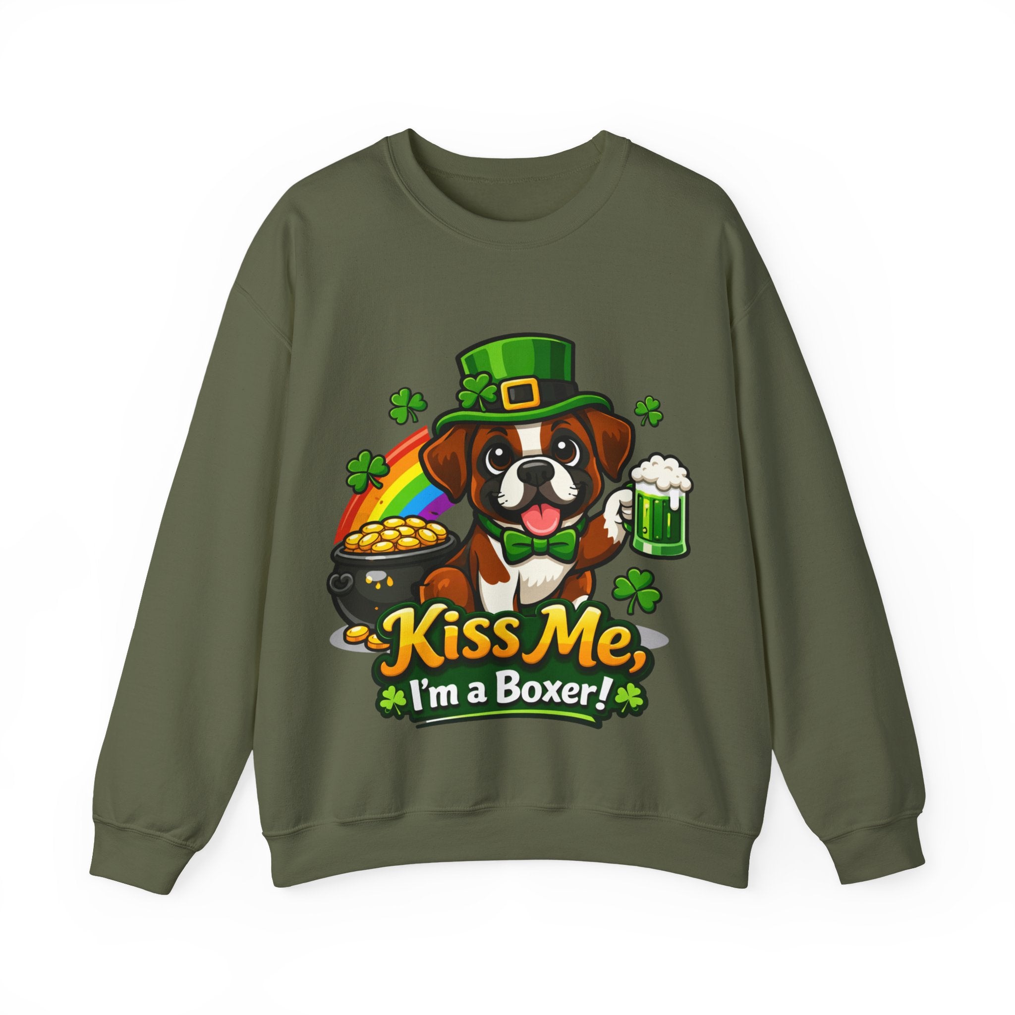 Boxer - Graphic Crewneck Sweatshirt
