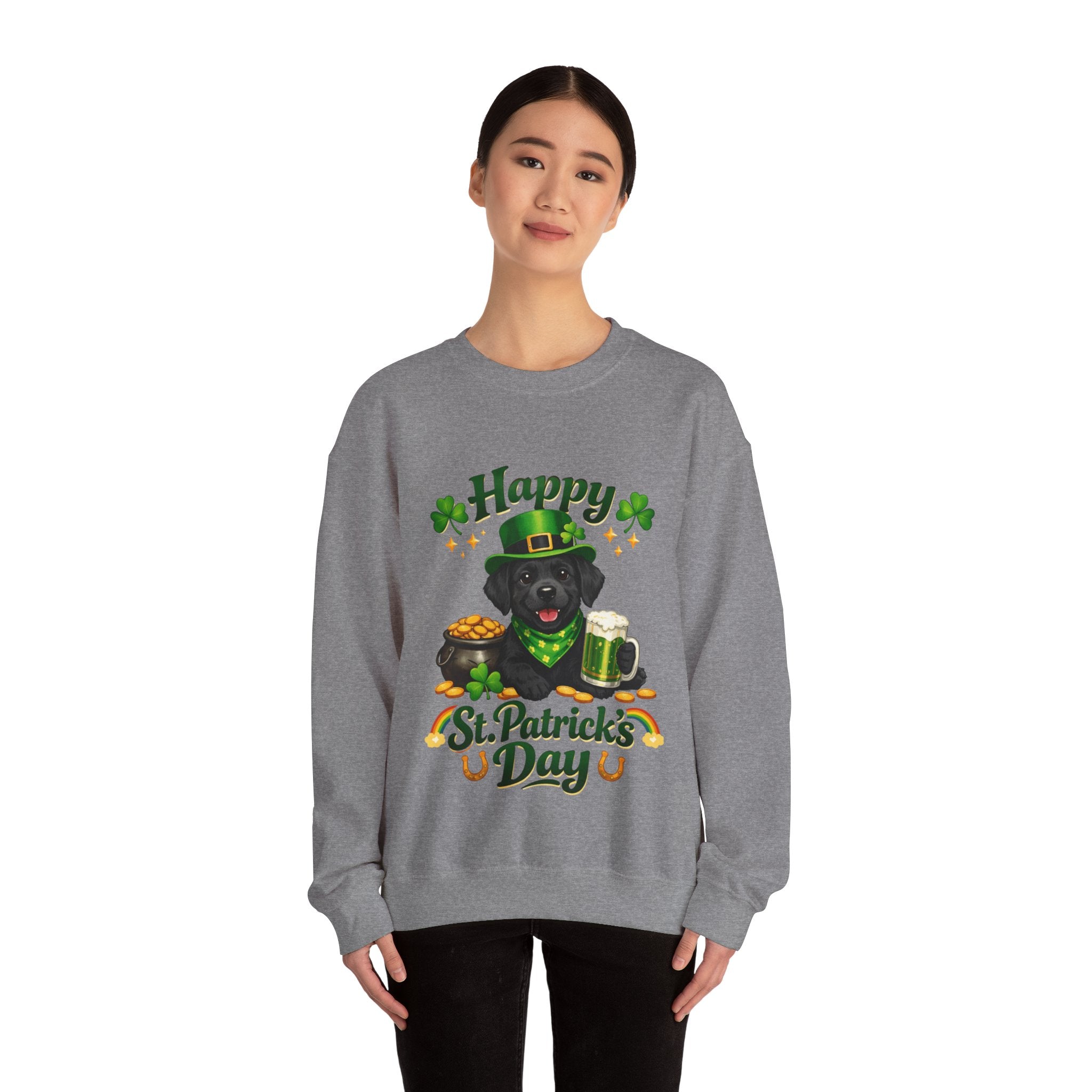 Black Labrador - Graphic Crewneck Sweatshirt