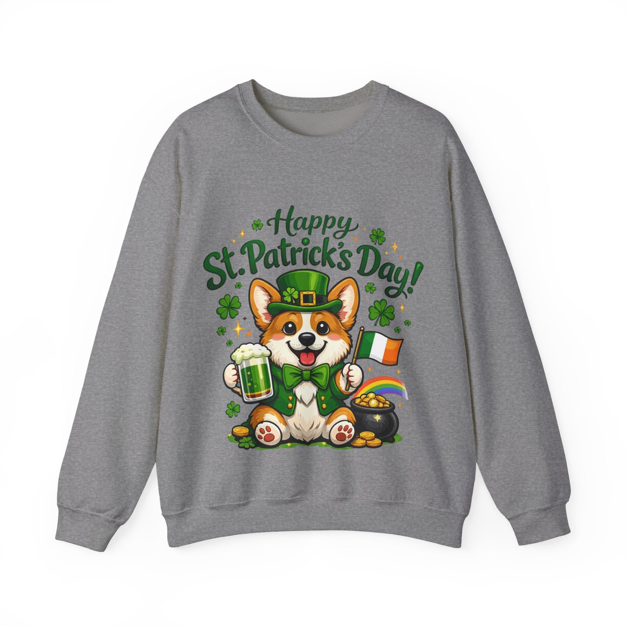 Corgi - Graphic Crewneck Sweatshirt