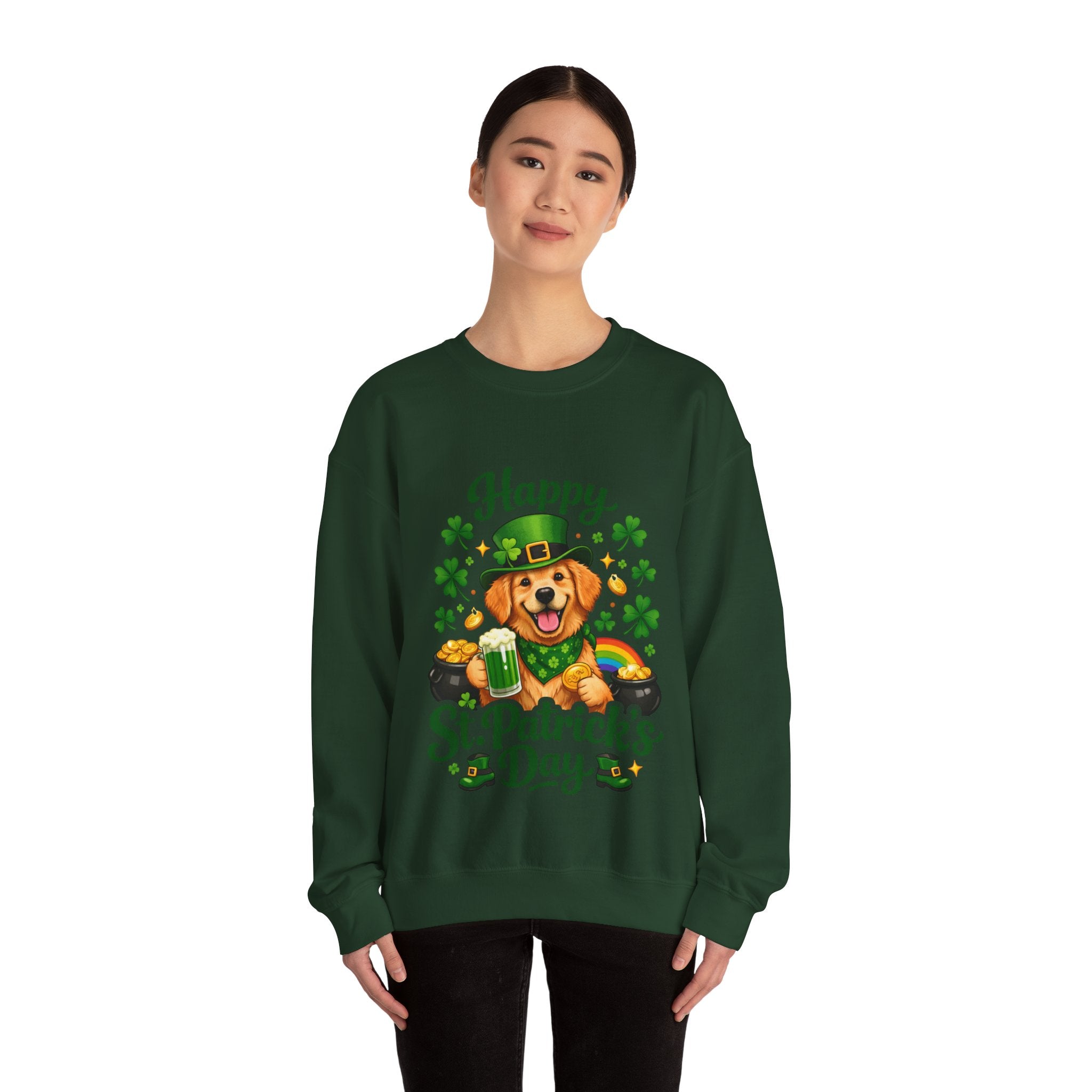 Golden Retriever - Graphic Crewneck Sweatshirt