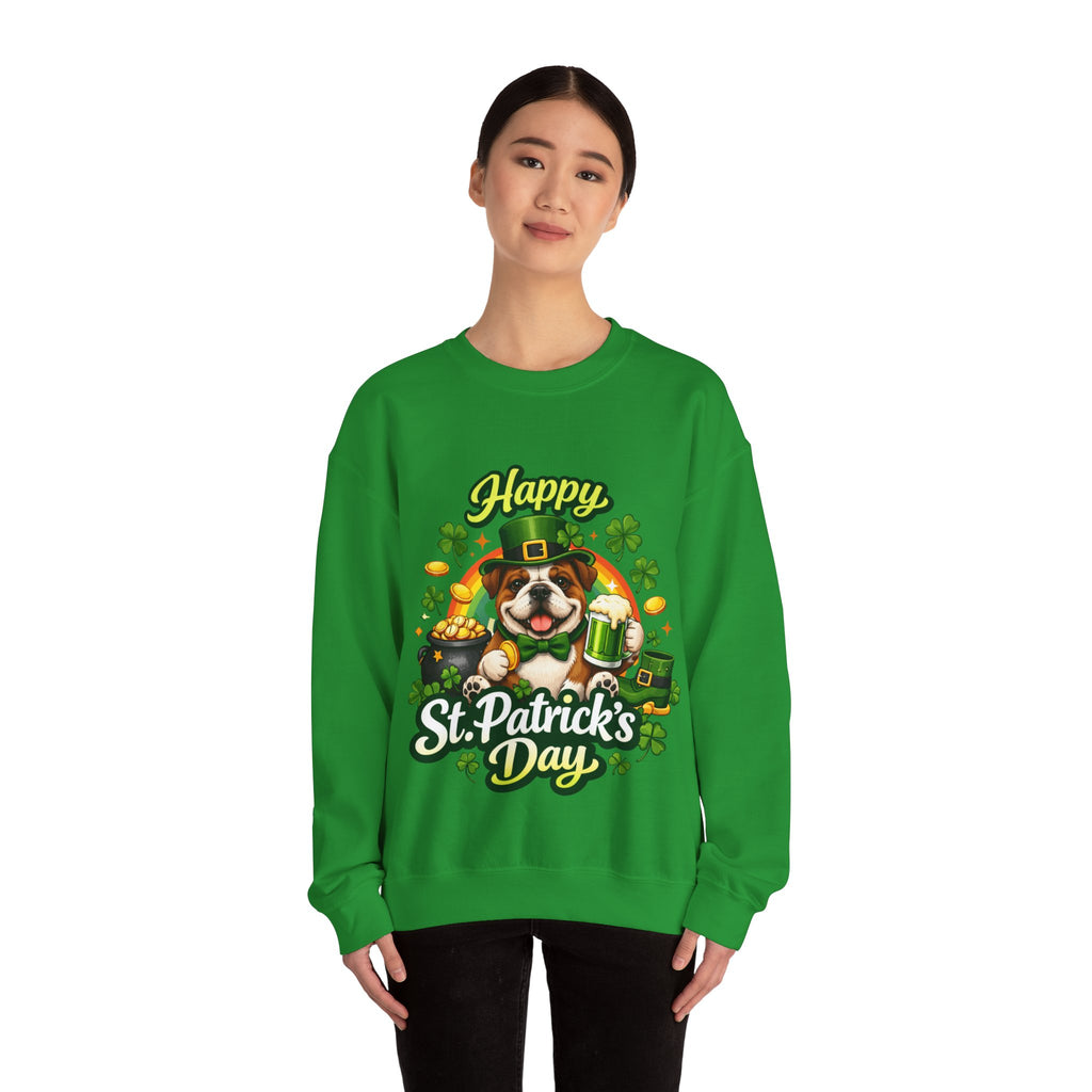 Bulldog - Graphic Crewneck Sweatshirt