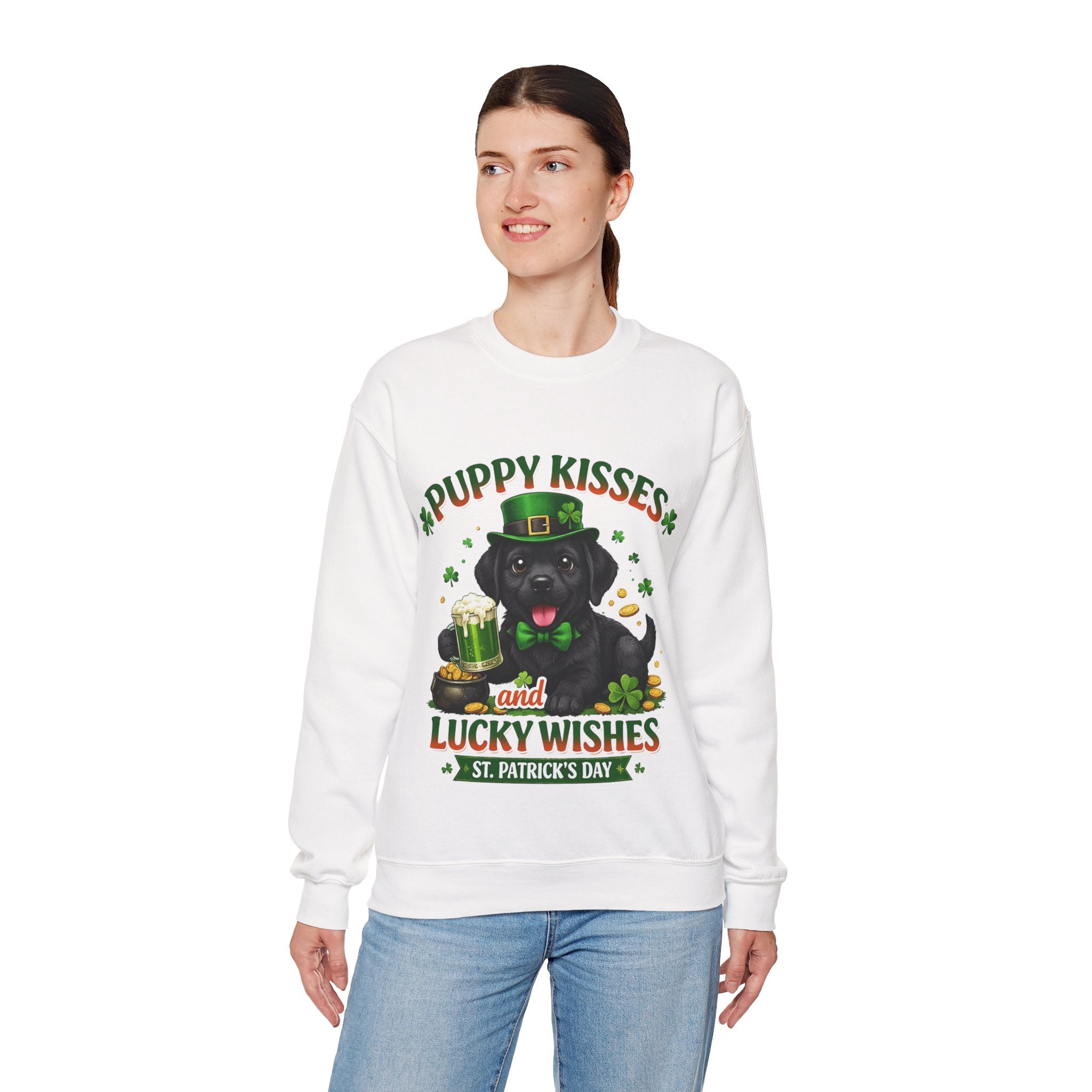 Black Labrador - Graphic Crewneck Sweatshirt