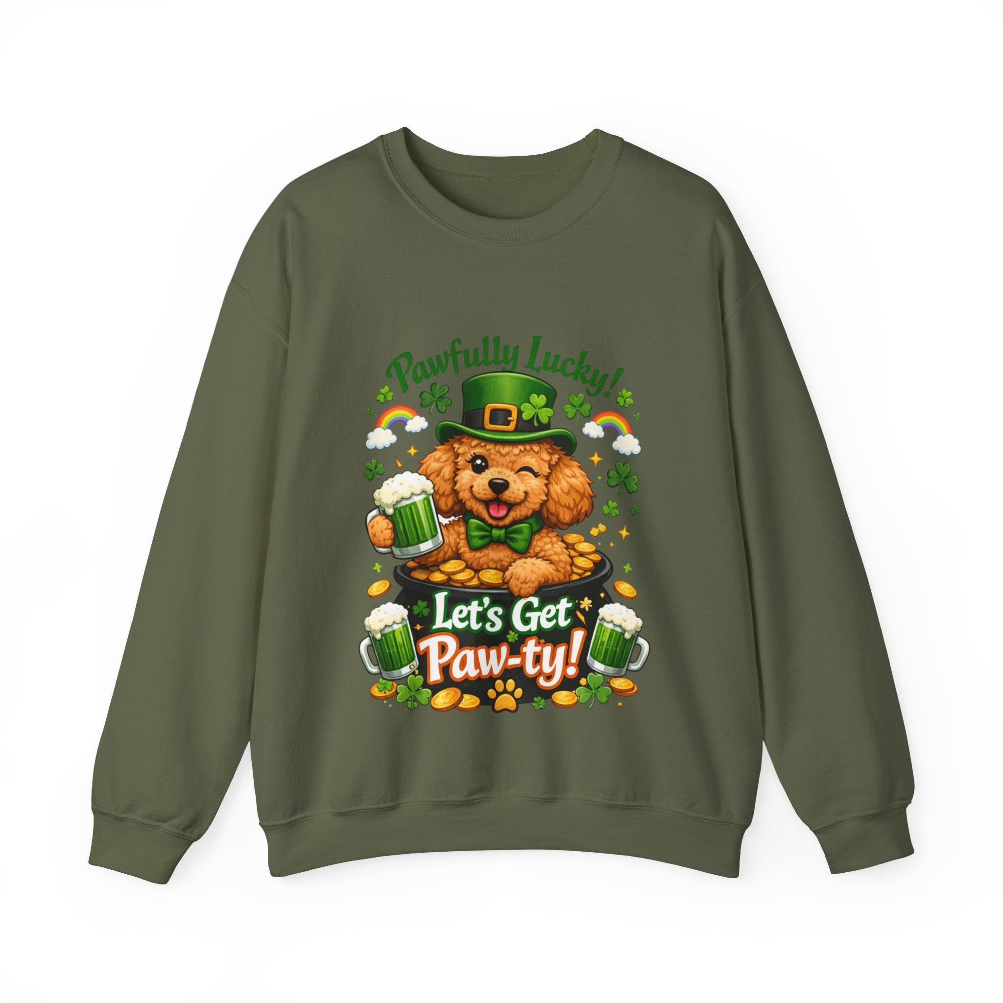 Poodle - Graphic Crewneck Sweatshirt