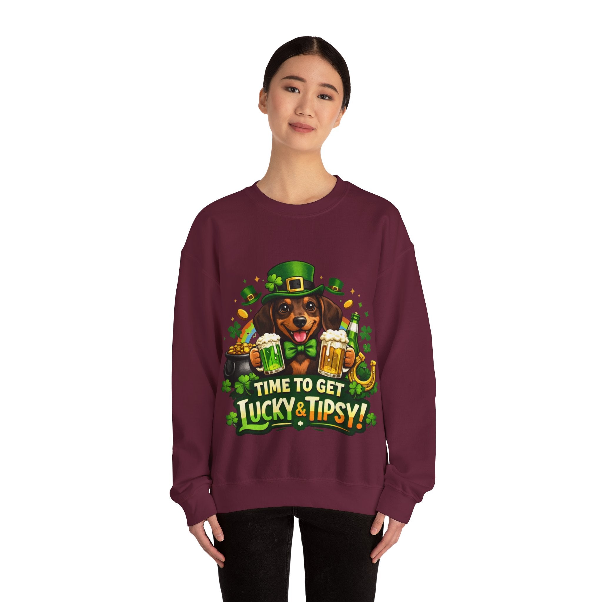 Dachshund - Graphic Crewneck Sweatshirt