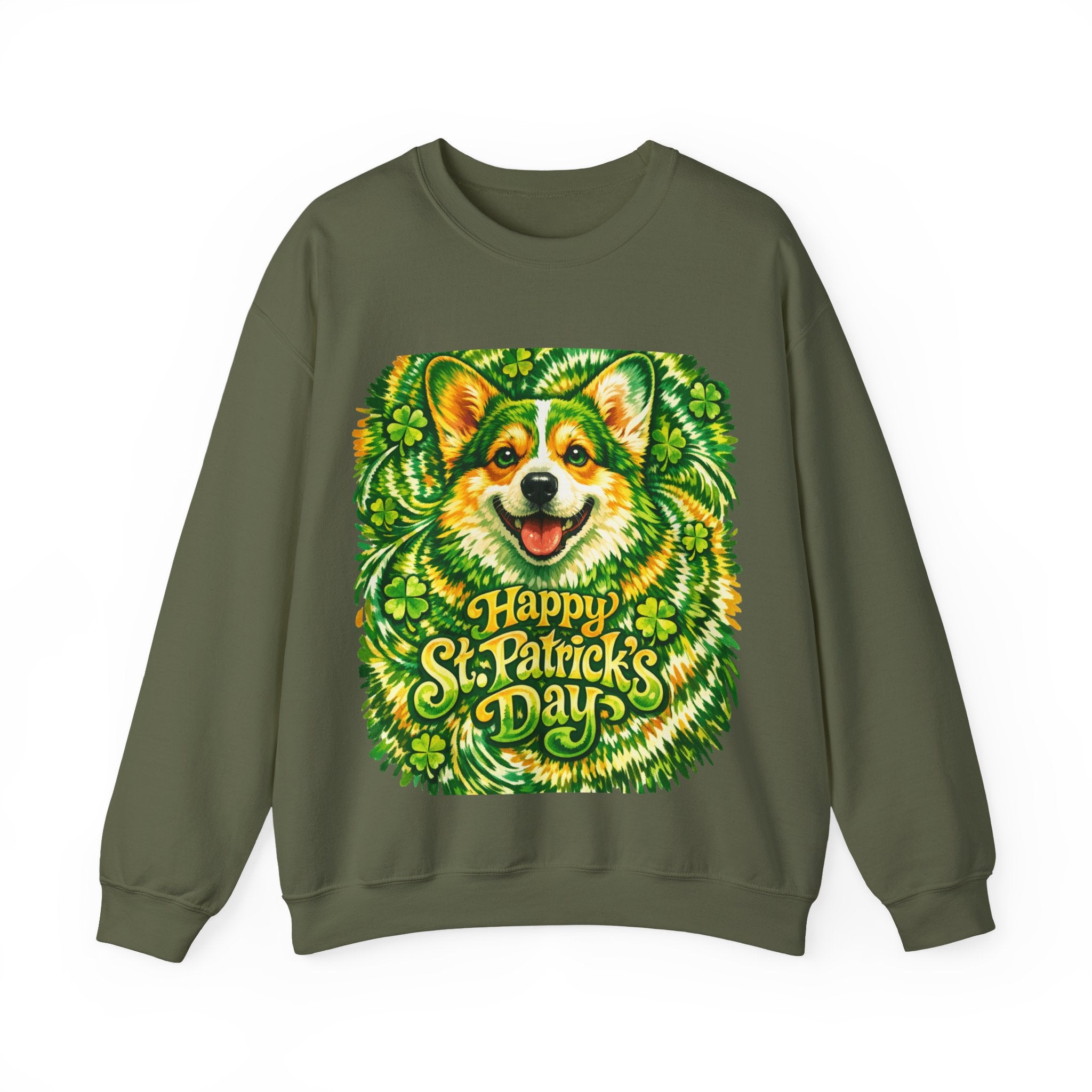Corgi - Graphic Crewneck Sweatshirt