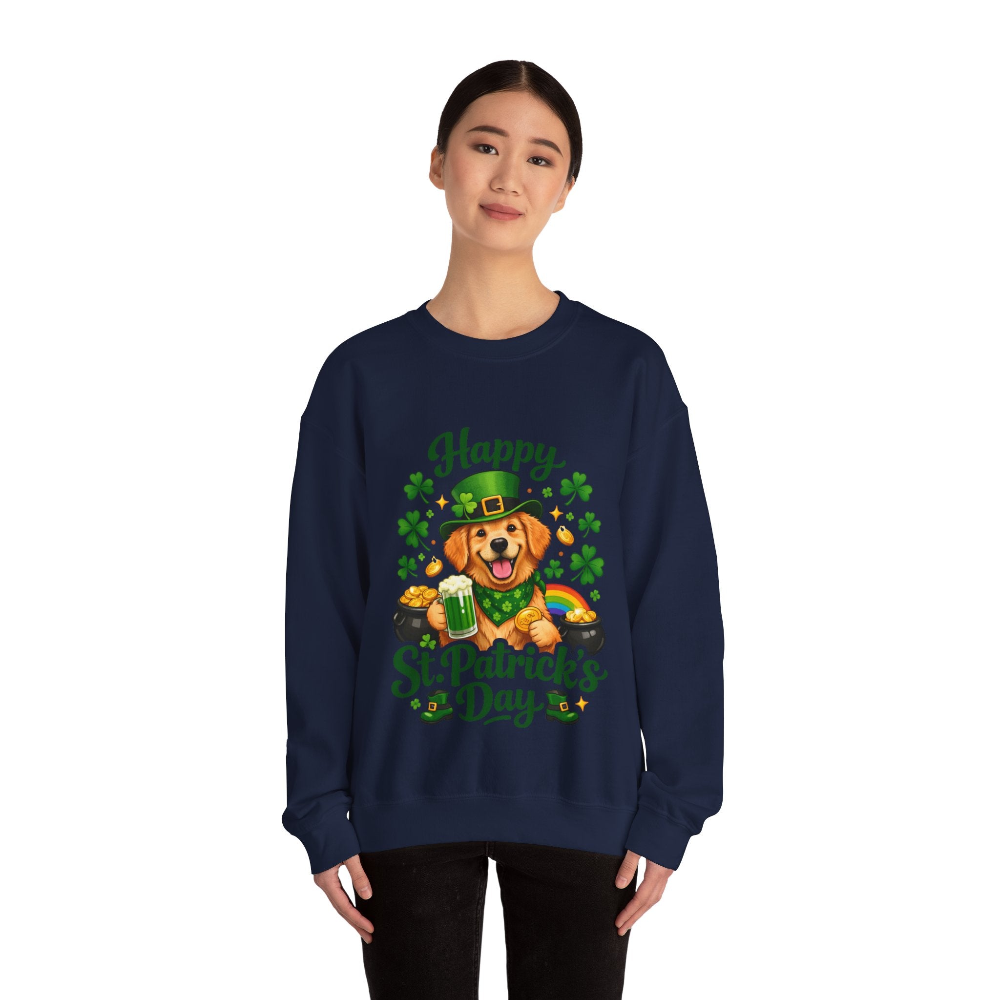 Golden Retriever - Graphic Crewneck Sweatshirt