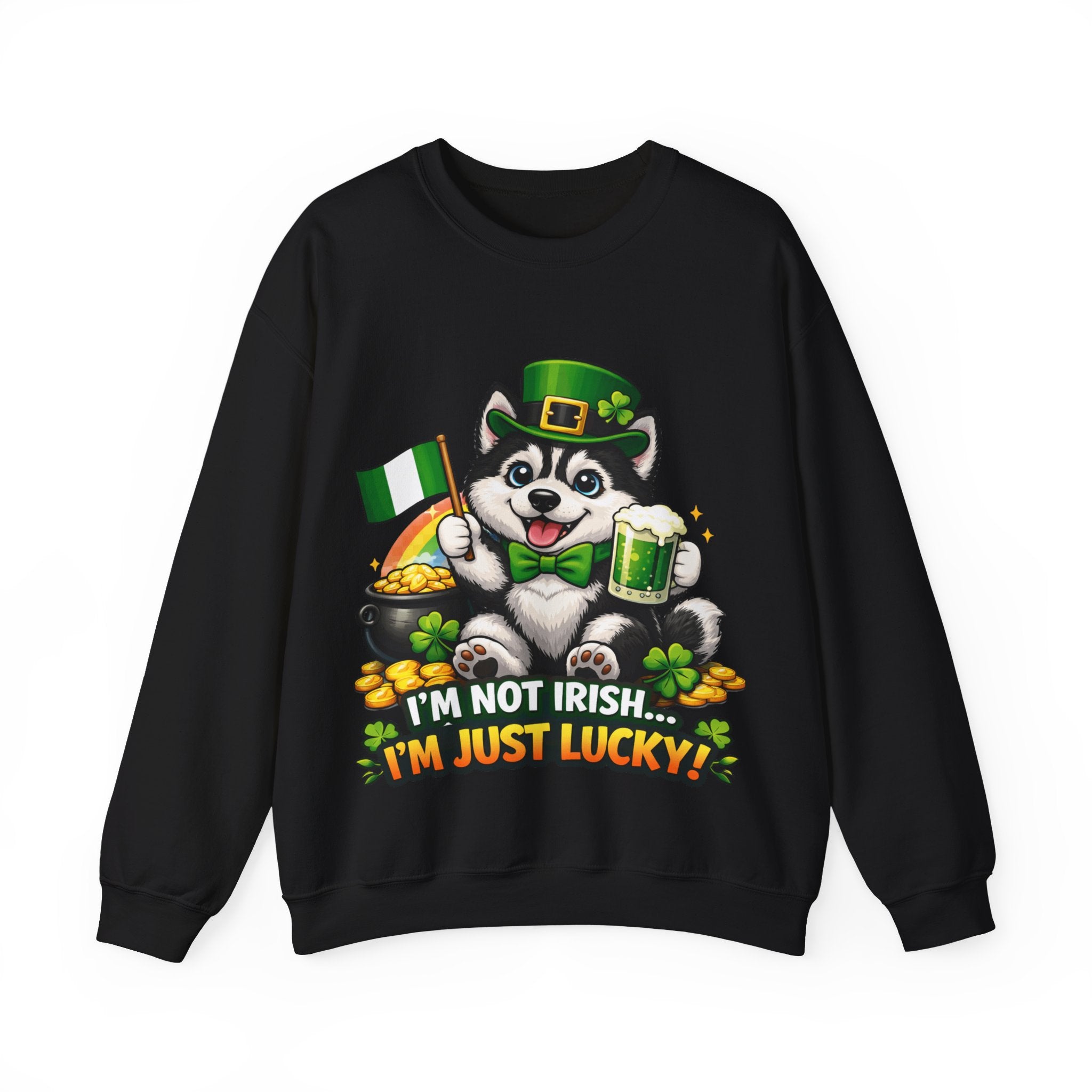 Siberian Husky - Graphic Crewneck Sweatshirt