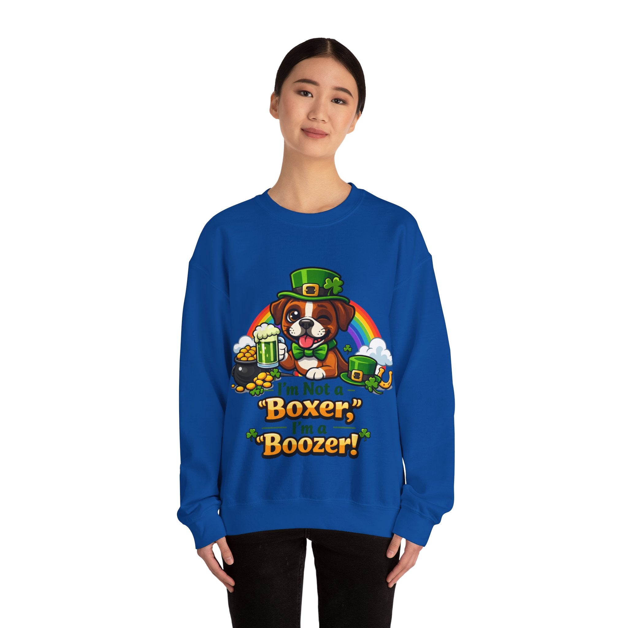 Boxer - Graphic Crewneck Sweatshirt
