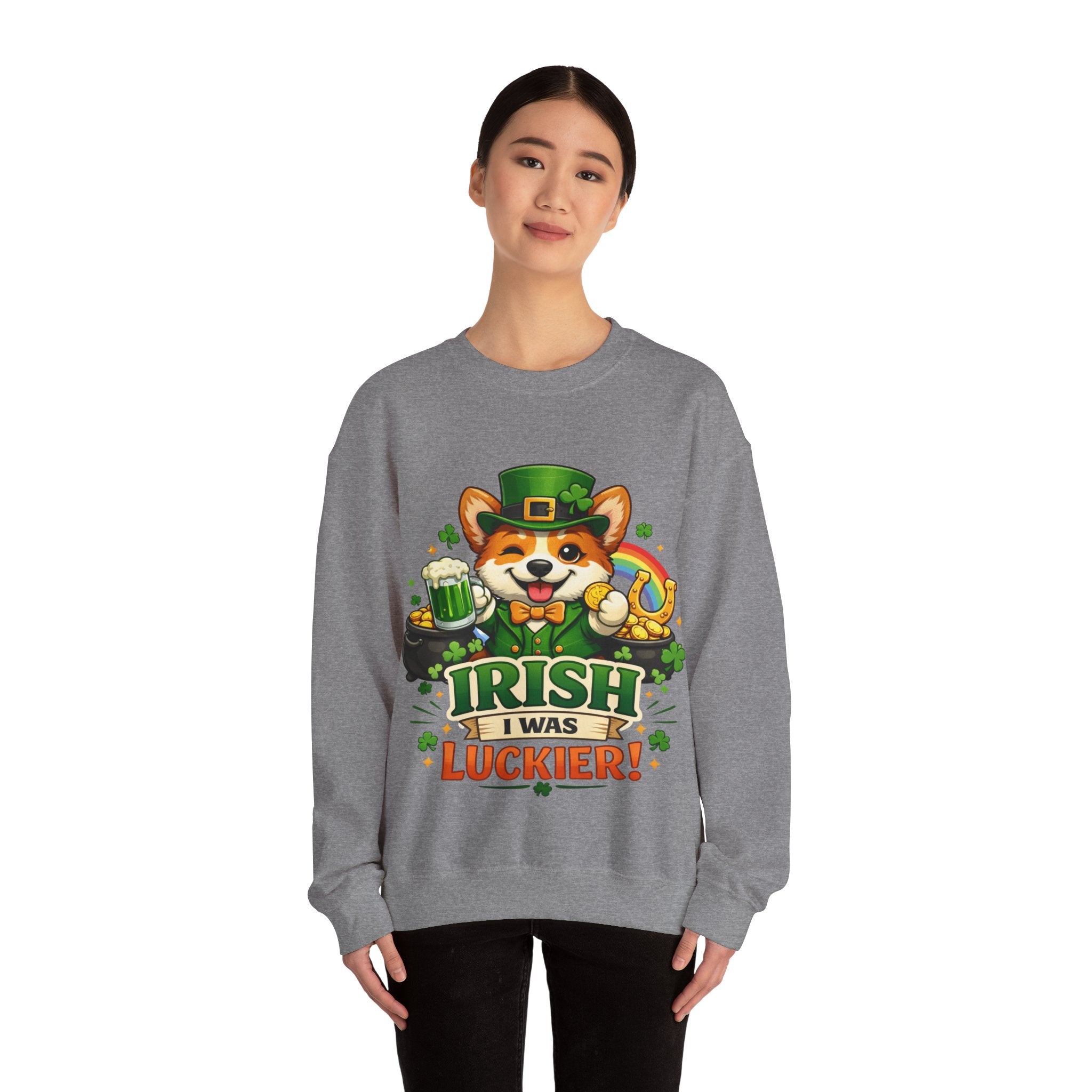Corgi - Graphic Crewneck Sweatshirt