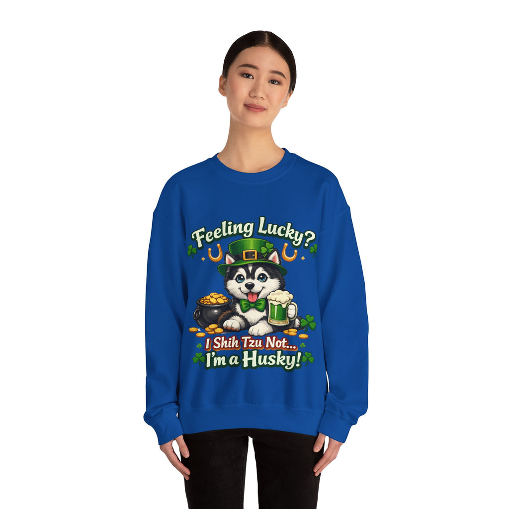 Siberian Husky - Graphic Crewneck Sweatshirt