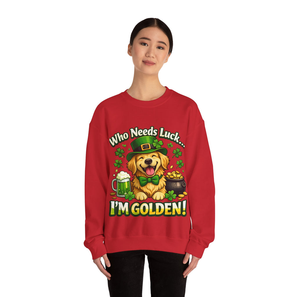 Golden Retriever - Graphic Crewneck Sweatshirt