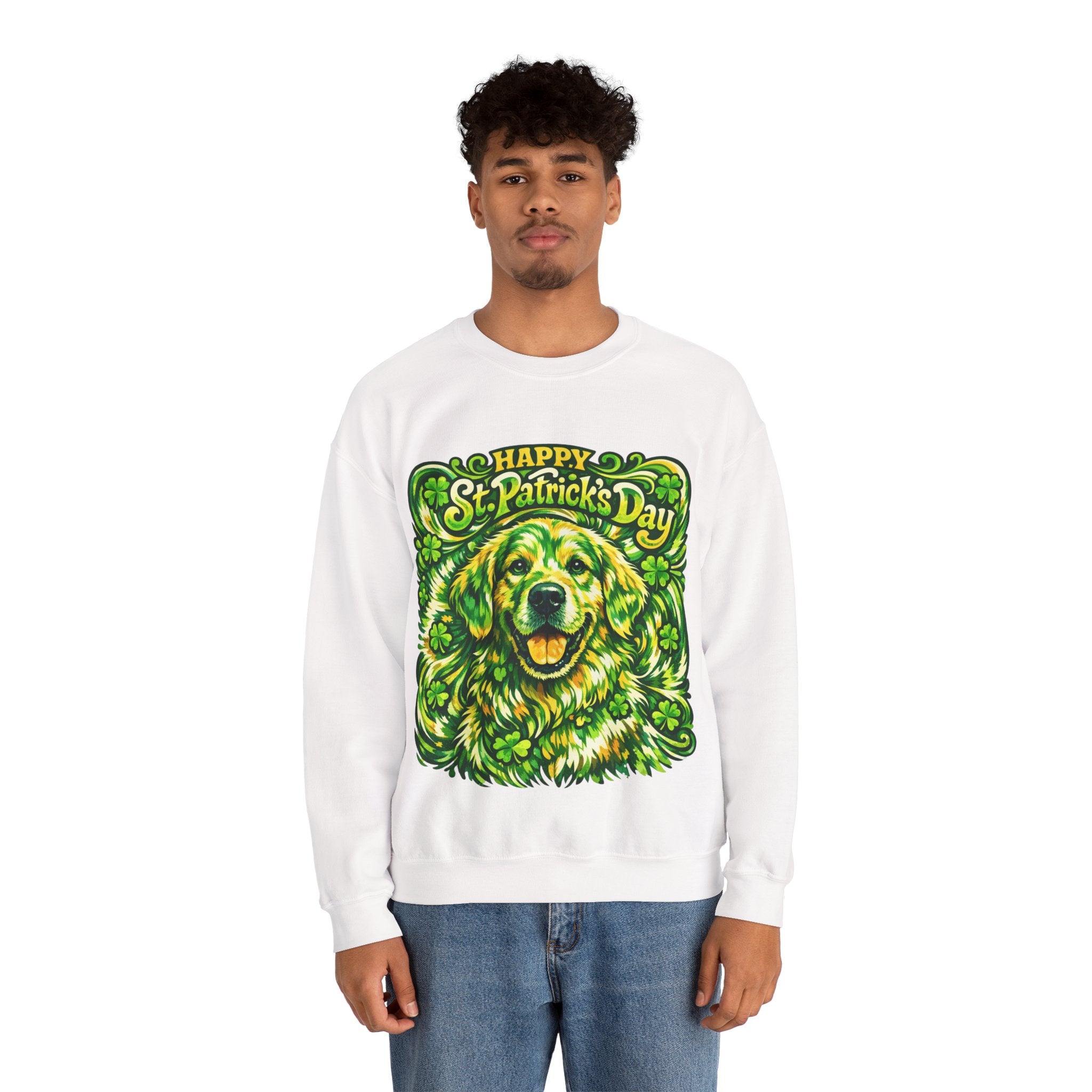 Golden Retriever - Graphic Crewneck Sweatshirt