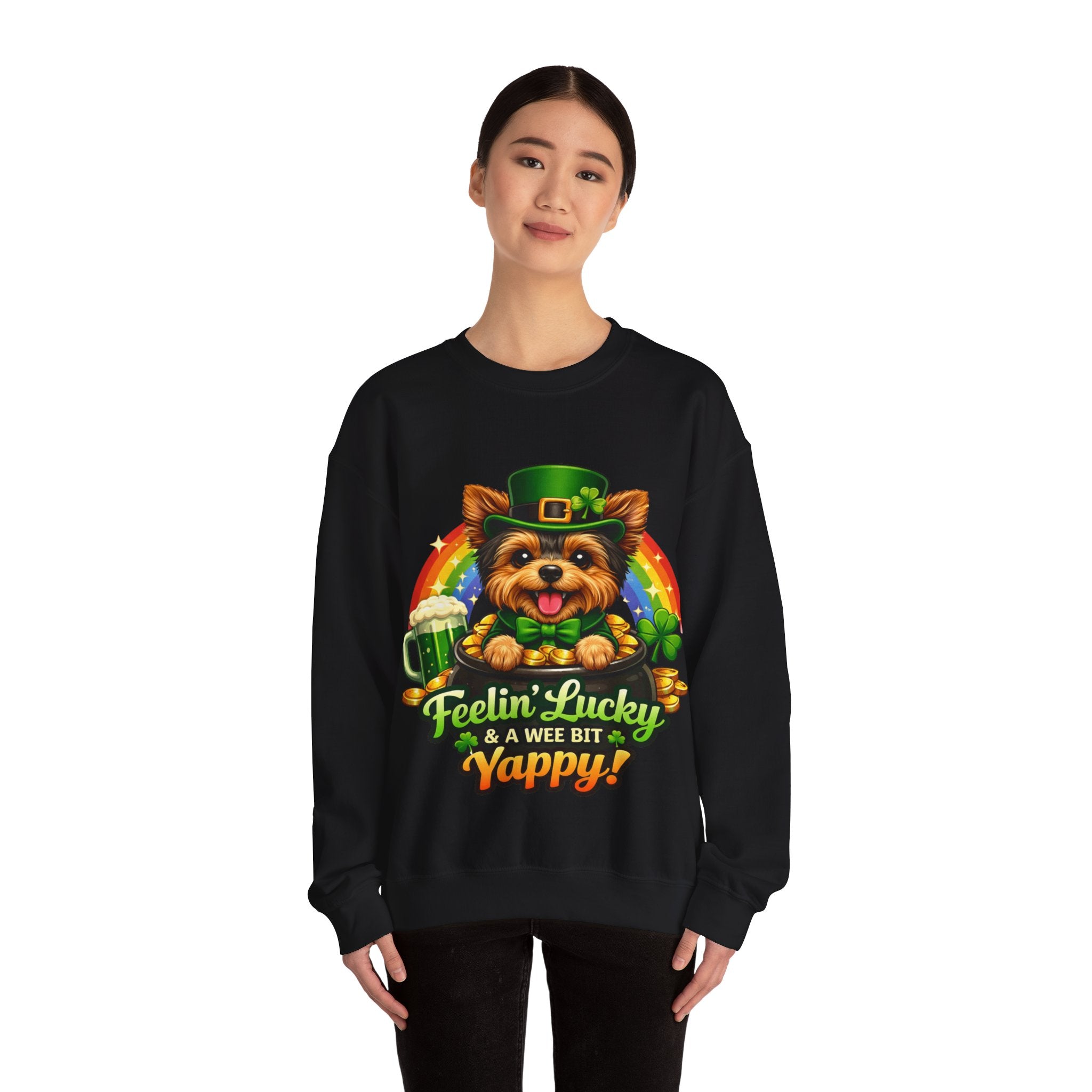 Yorkie - Graphic Crewneck Sweatshirt