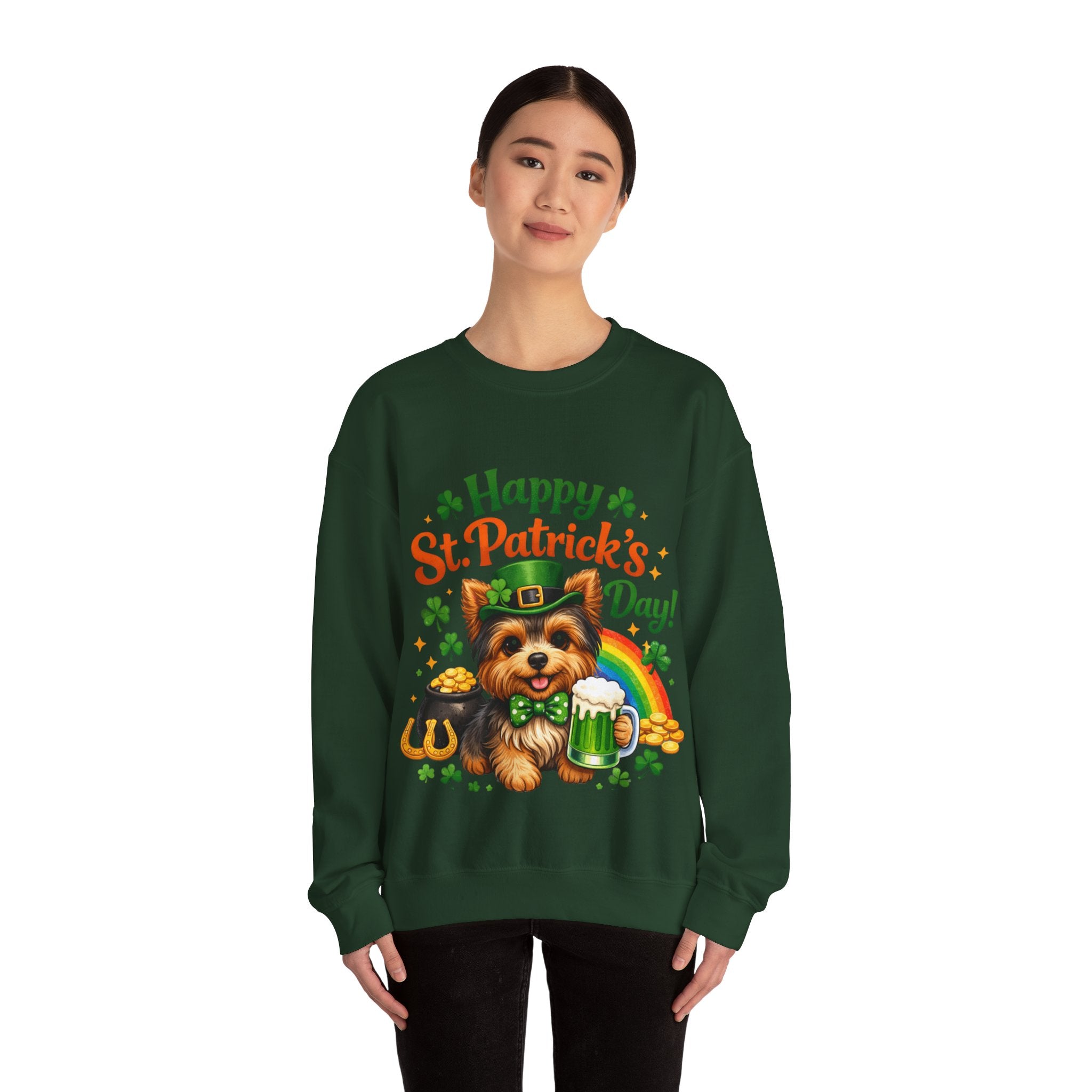 Yorkie - Graphic Crewneck Sweatshirt
