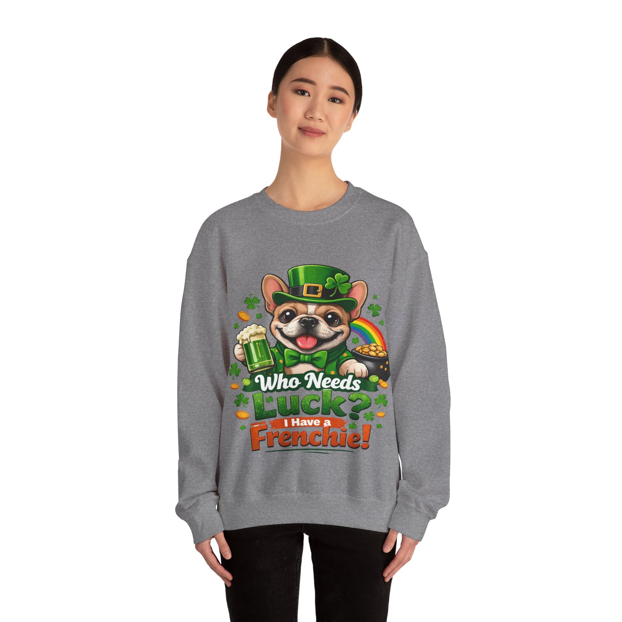Frenchie - Graphic Crewneck Sweatshirt