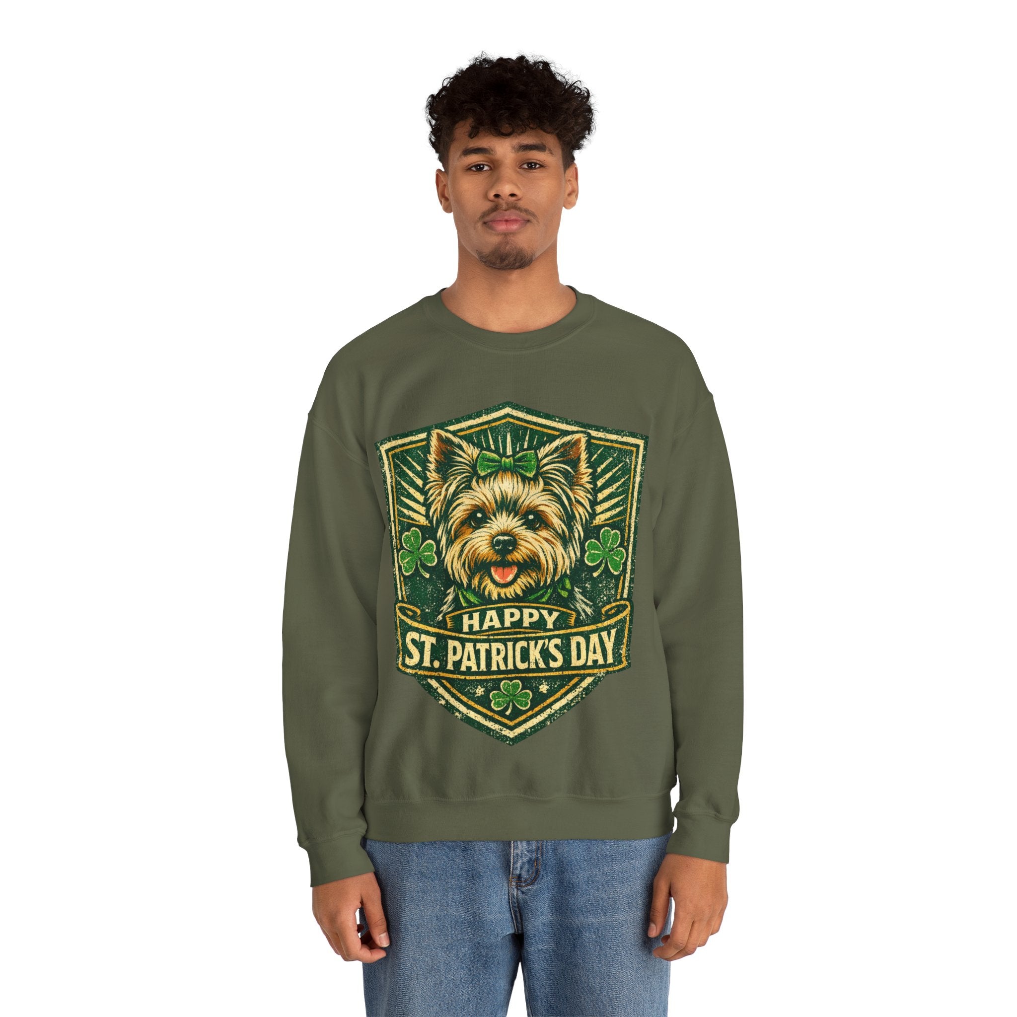 Yorkie - Graphic Crewneck Sweatshirt