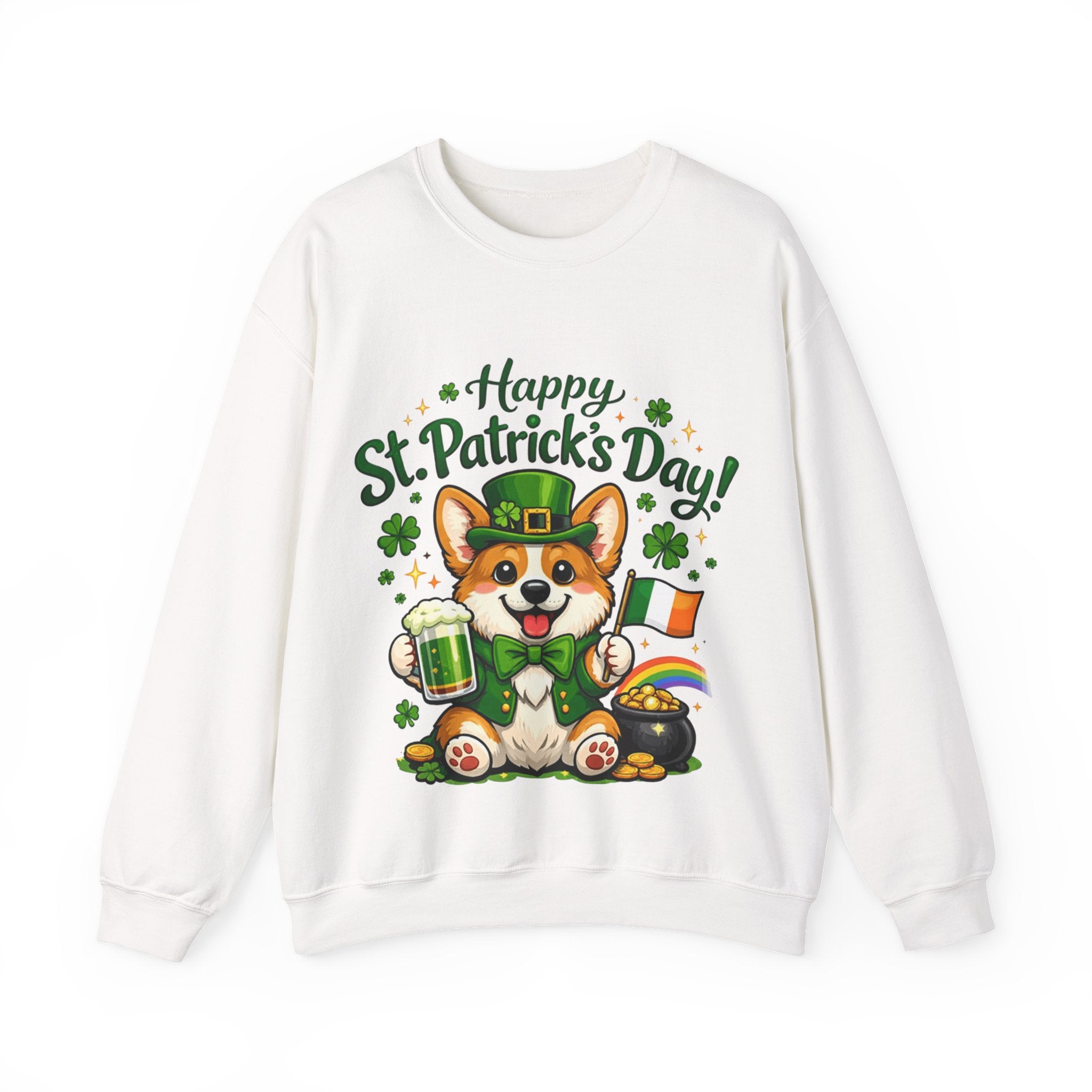 Corgi - Graphic Crewneck Sweatshirt