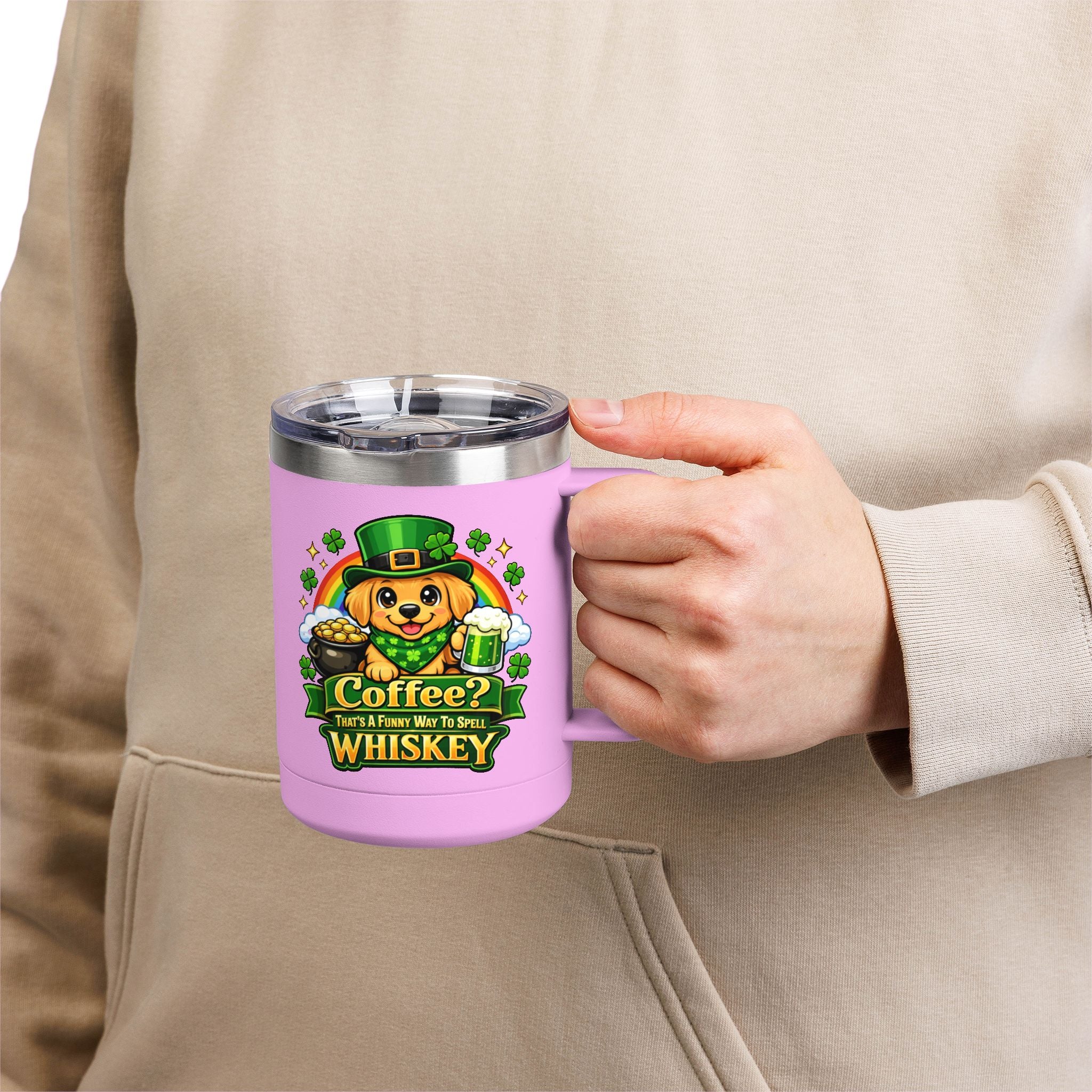 Golden Retriever - 15oz Tumbler