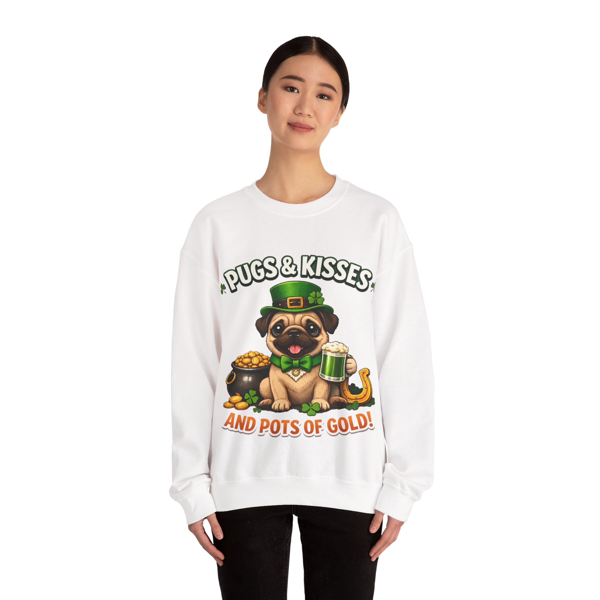 Pug - Graphic Crewneck Sweatshirt