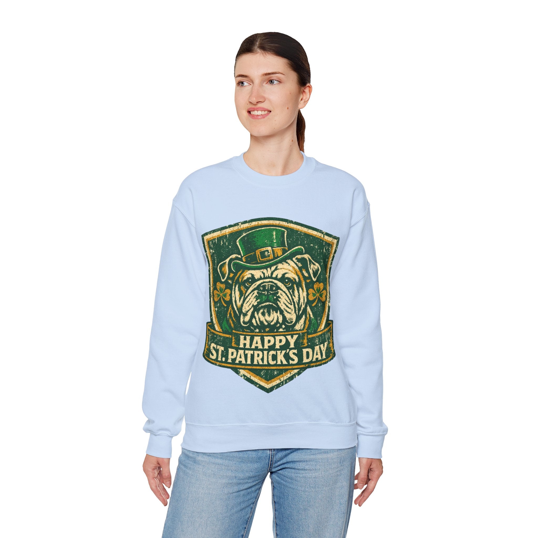 Bulldog - Graphic Crewneck Sweatshirt