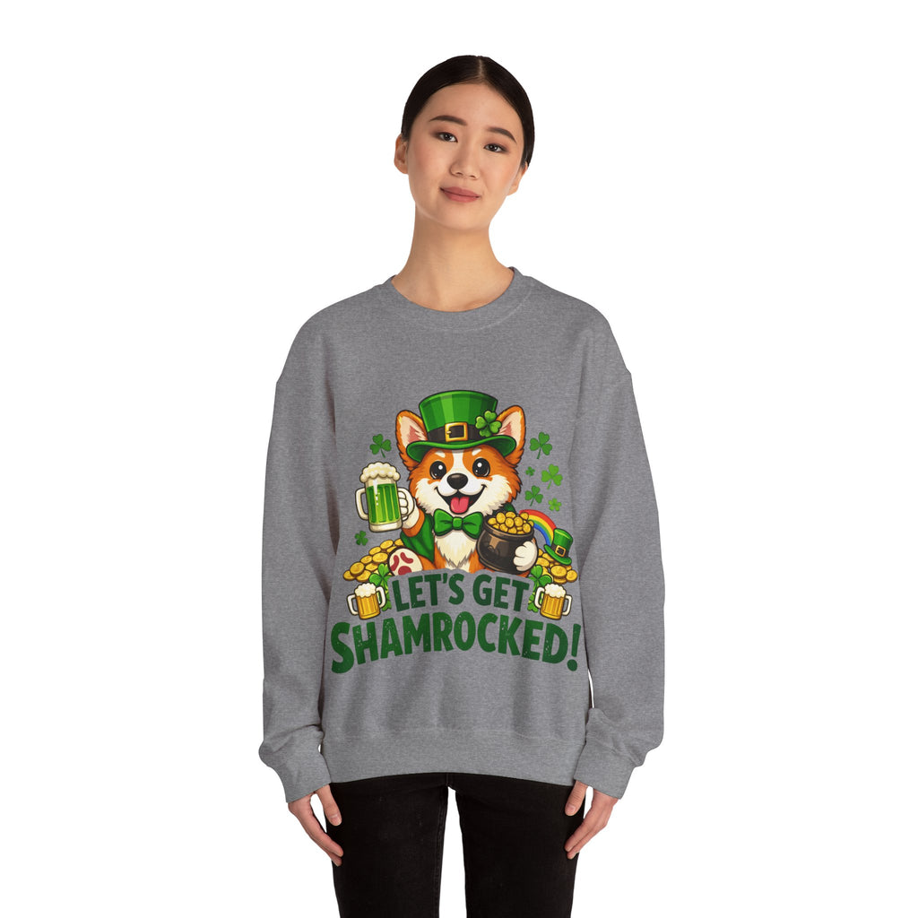 Corgi - Graphic Crewneck Sweatshirt