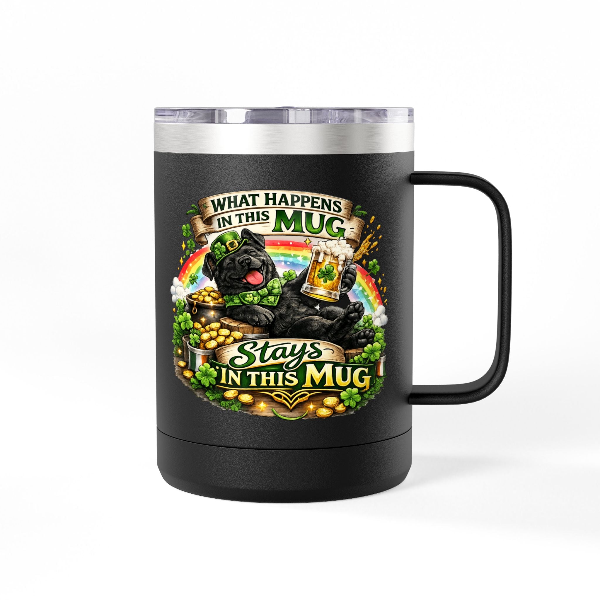 Black Labrador - 15oz Tumbler