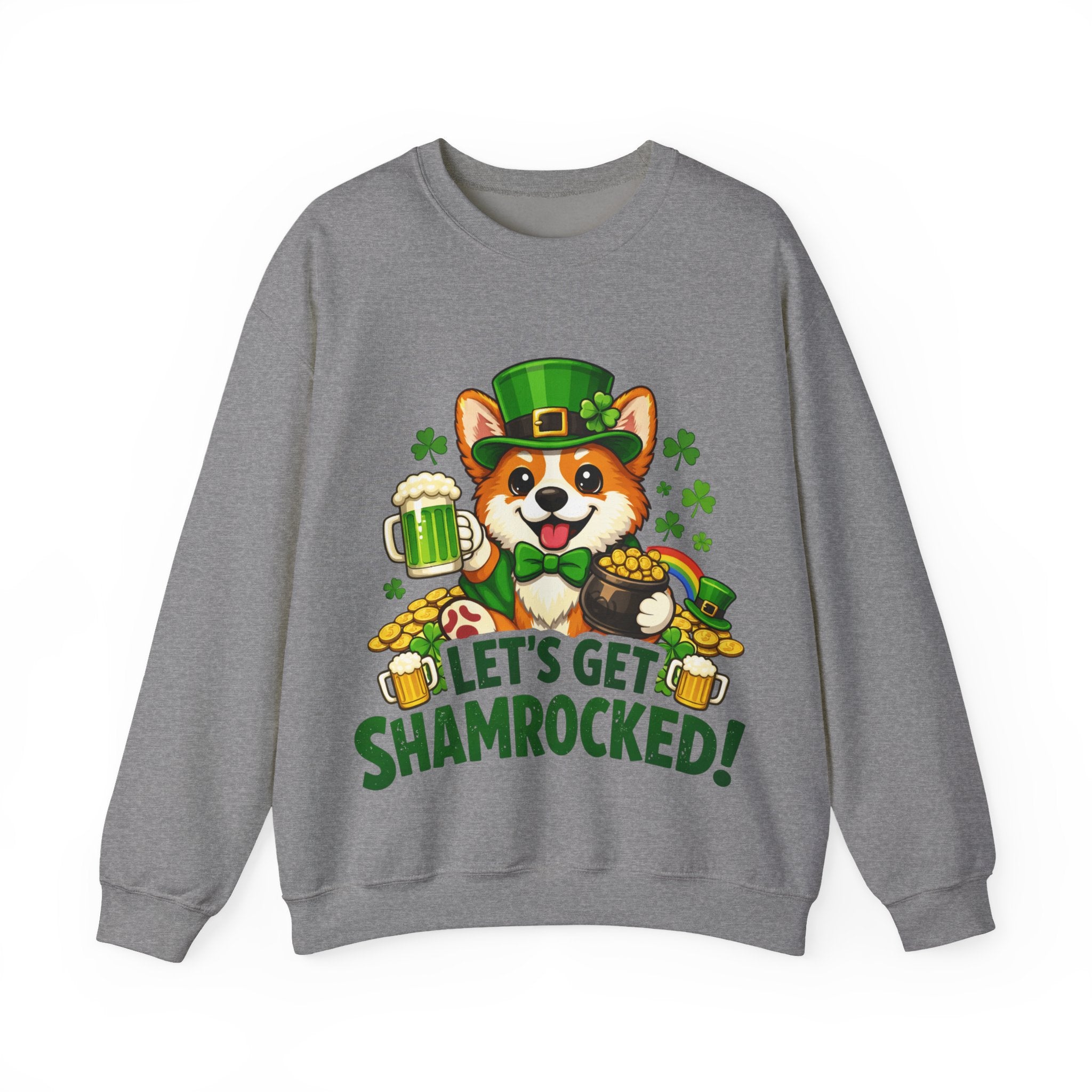 Corgi - Graphic Crewneck Sweatshirt