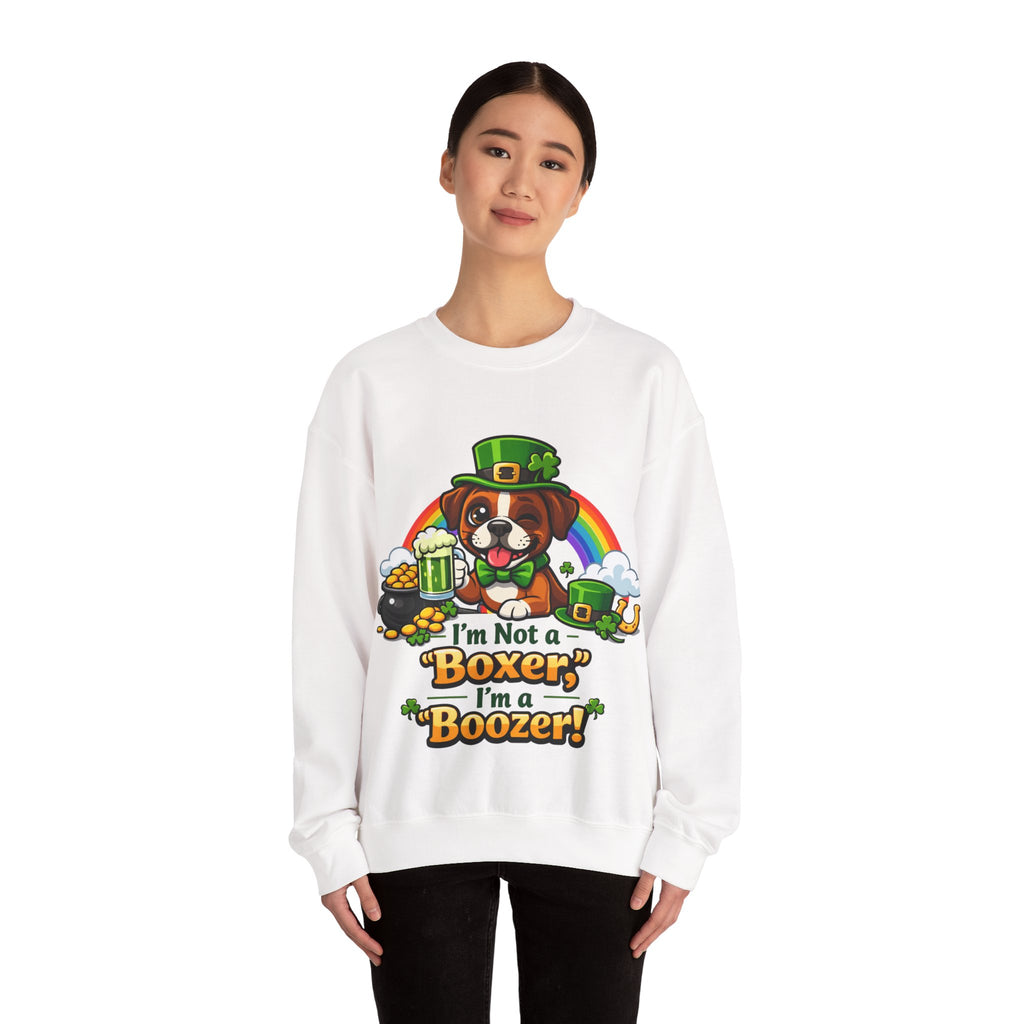 Boxer - Graphic Crewneck Sweatshirt