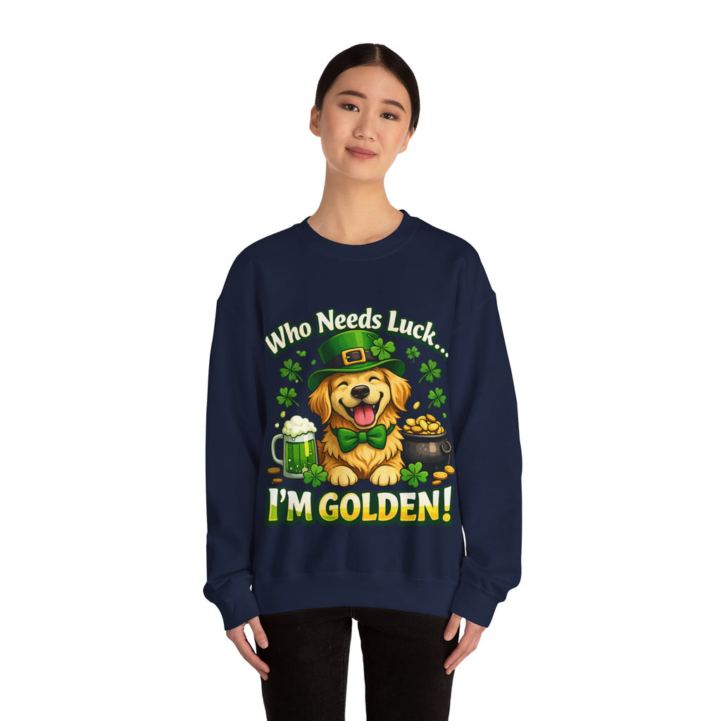 Golden Retriever - Graphic Crewneck Sweatshirt