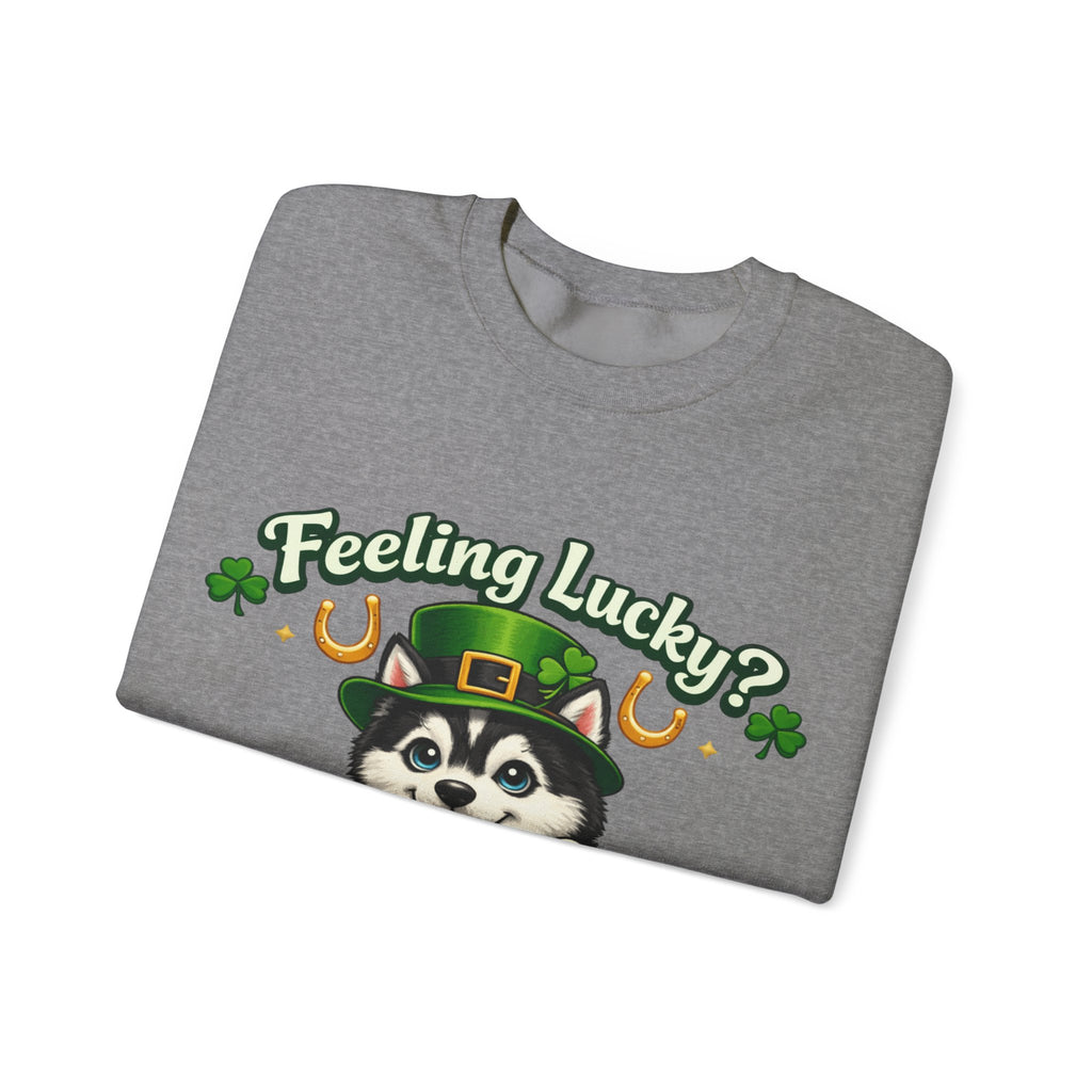 Siberian Husky - Graphic Crewneck Sweatshirt