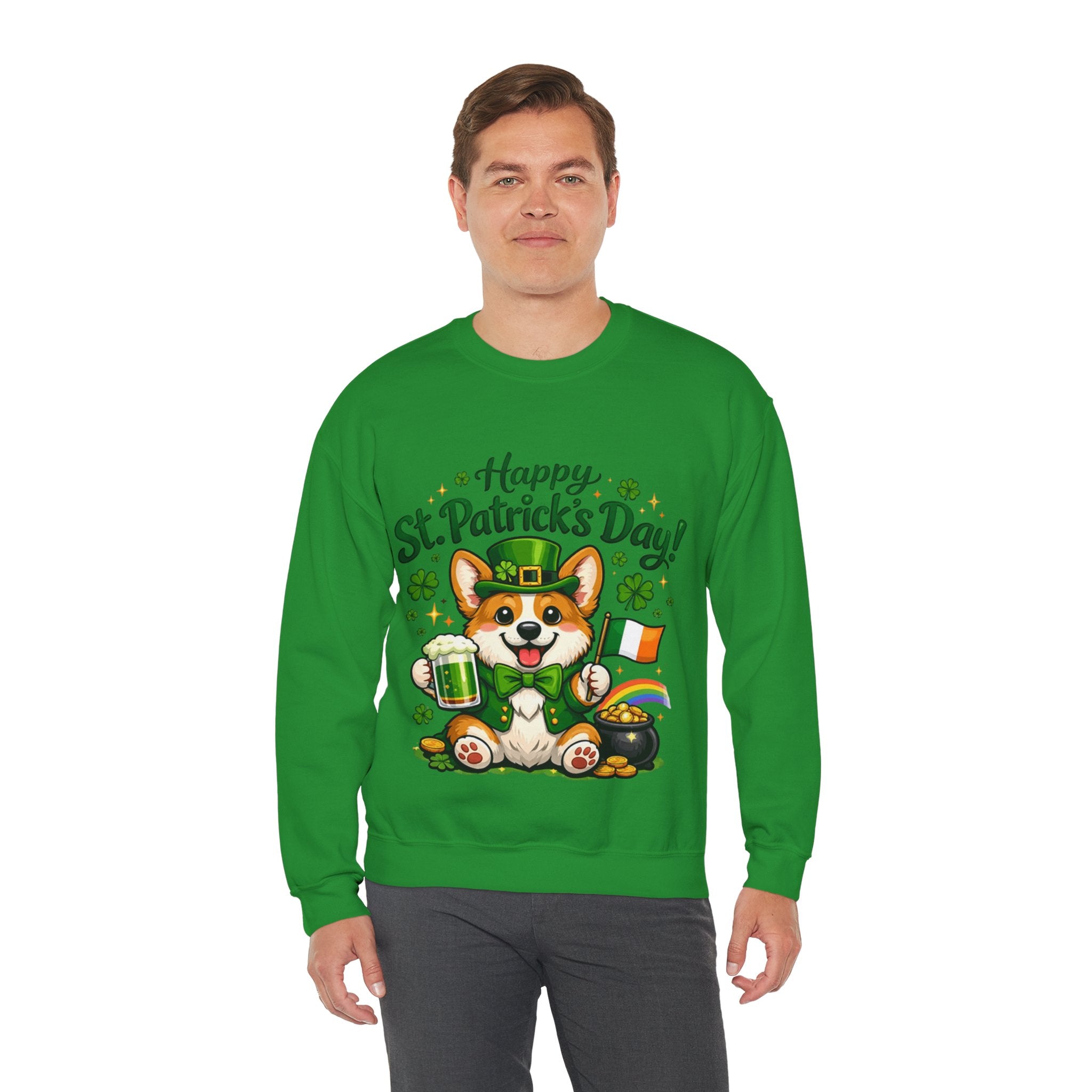Corgi - Graphic Crewneck Sweatshirt