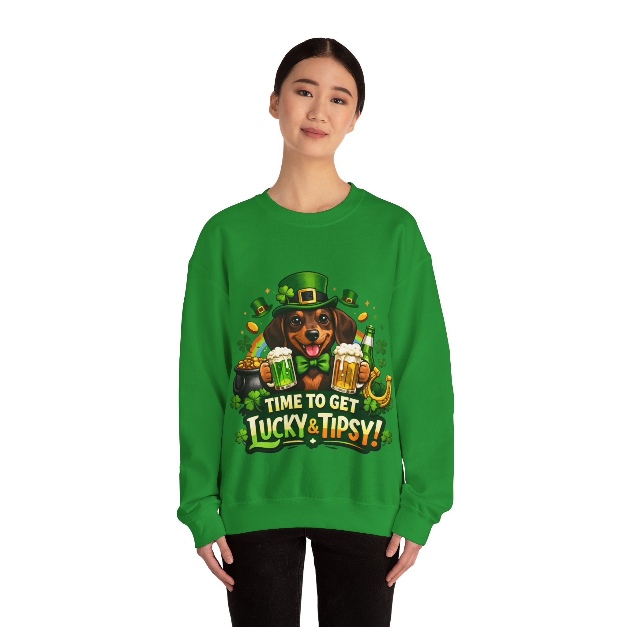 Dachshund - Graphic Crewneck Sweatshirt