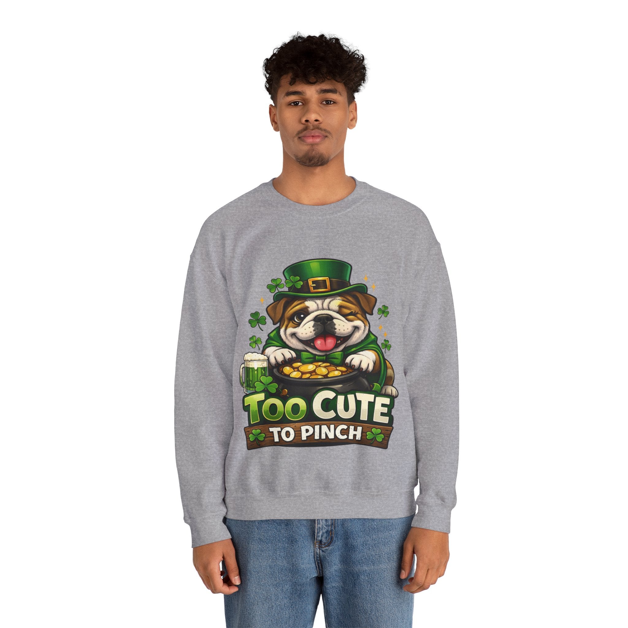 Bulldog - Graphic Crewneck Sweatshirt
