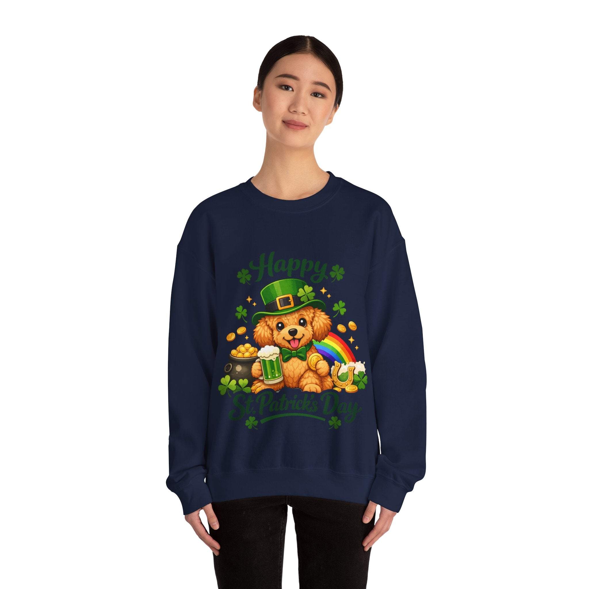 Poodle - Graphic Crewneck Sweatshirt