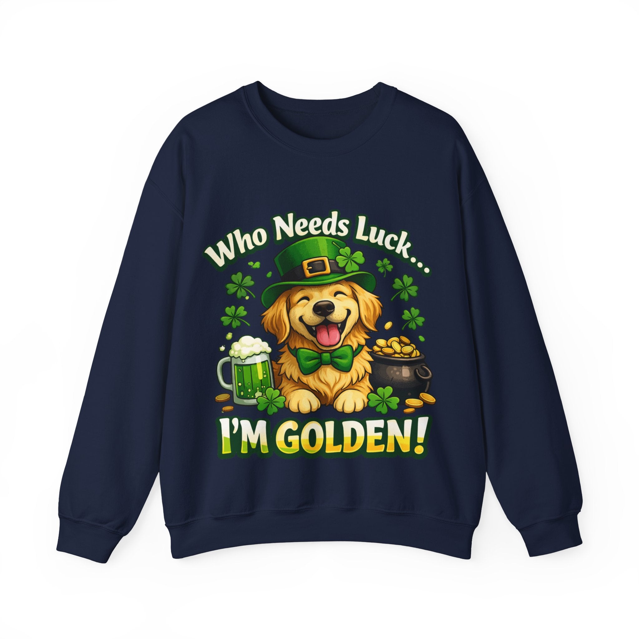 Golden Retriever - Graphic Crewneck Sweatshirt