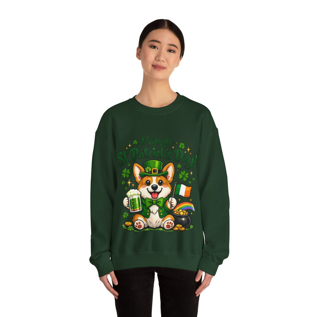 Corgi - Graphic Crewneck Sweatshirt