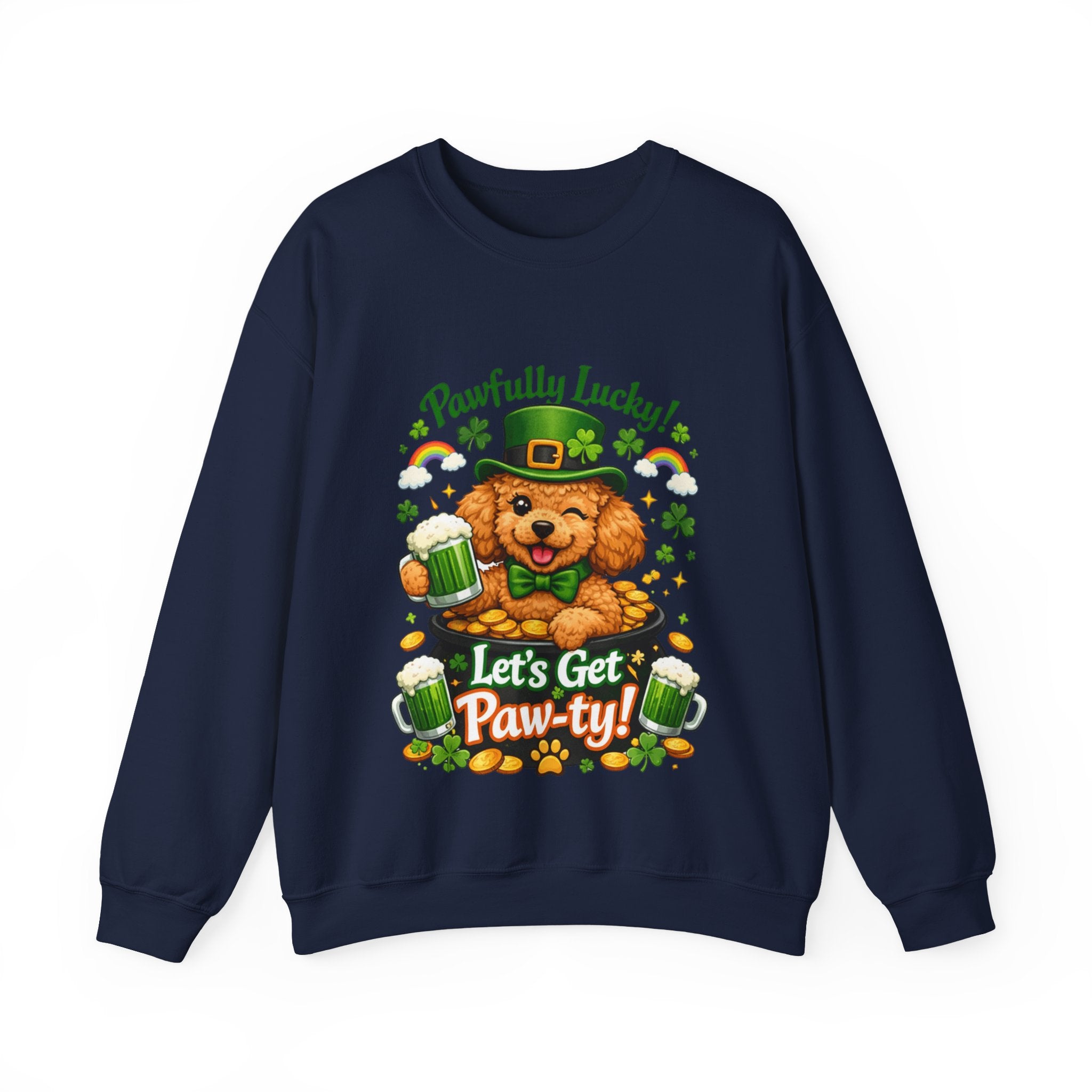 Poodle - Graphic Crewneck Sweatshirt