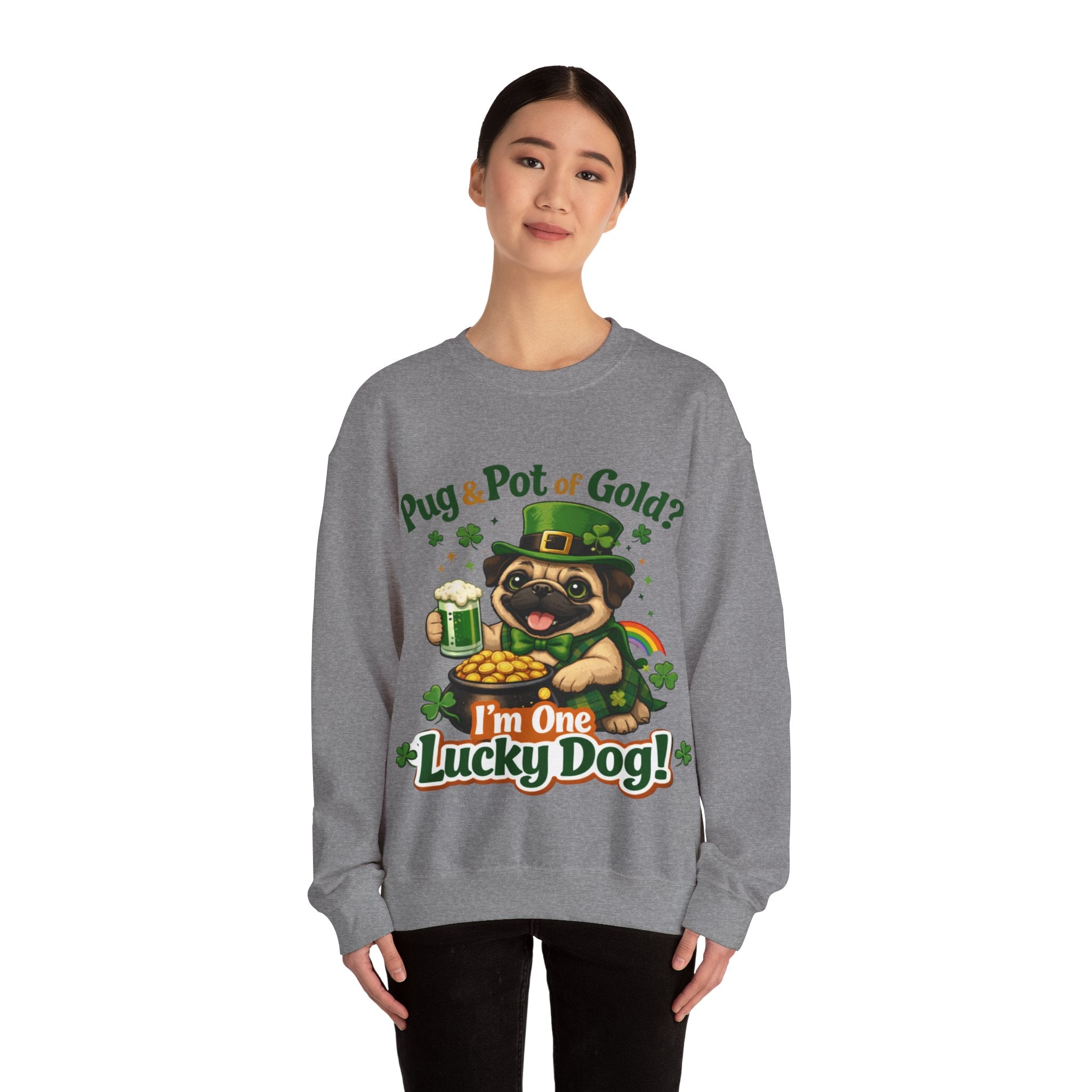 Pug - Graphic Crewneck Sweatshirt