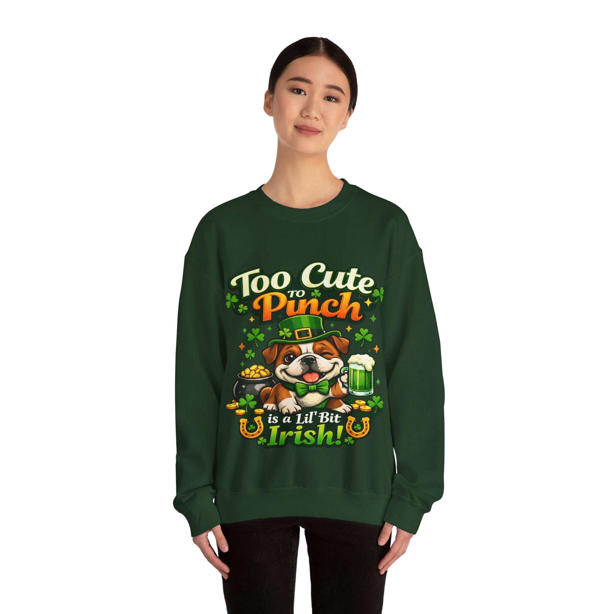 Bulldog - Graphic Crewneck Sweatshirt