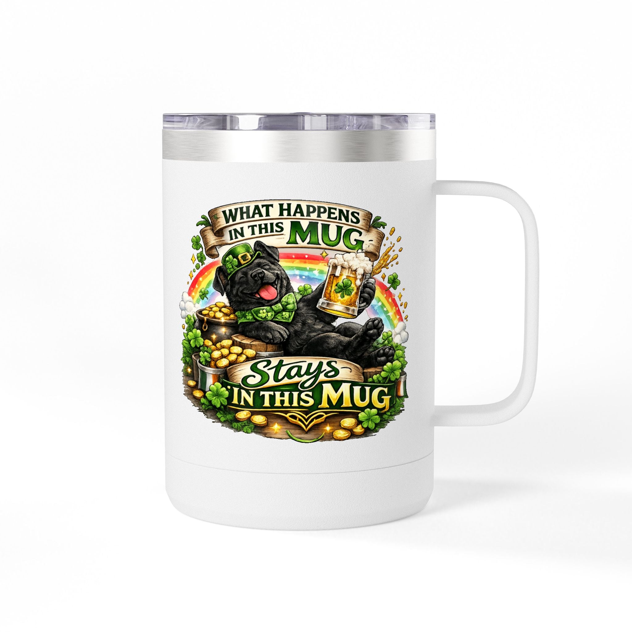 Black Labrador - 15oz Tumbler