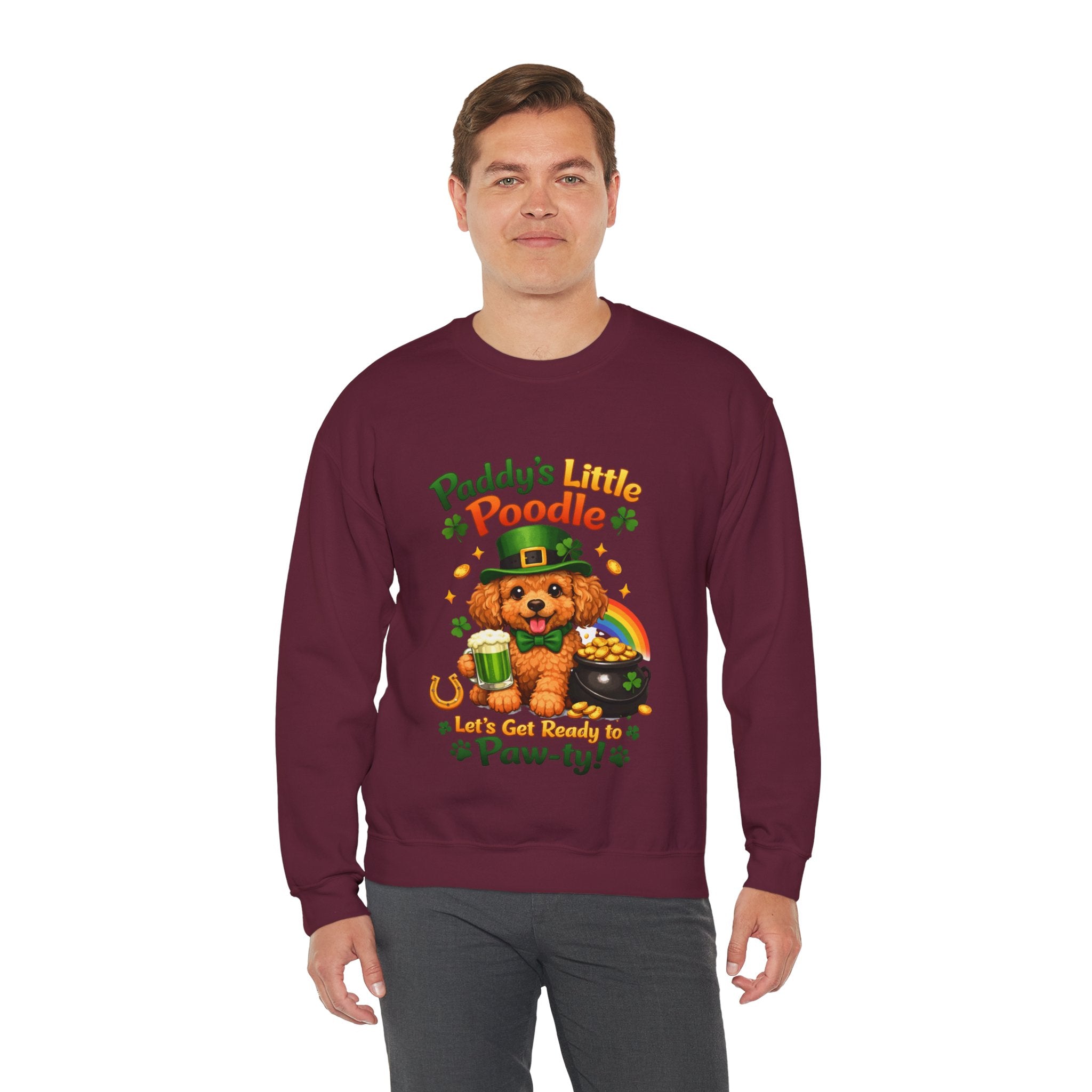Poodle - Graphic Crewneck Sweatshirt