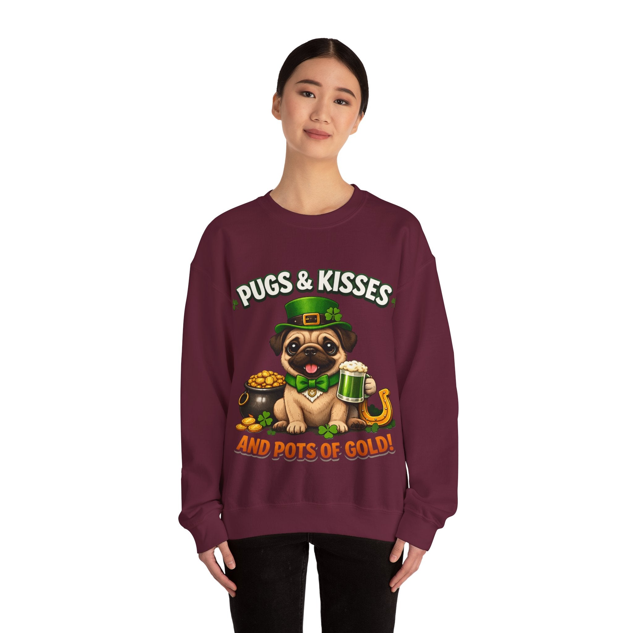 Pug - Graphic Crewneck Sweatshirt