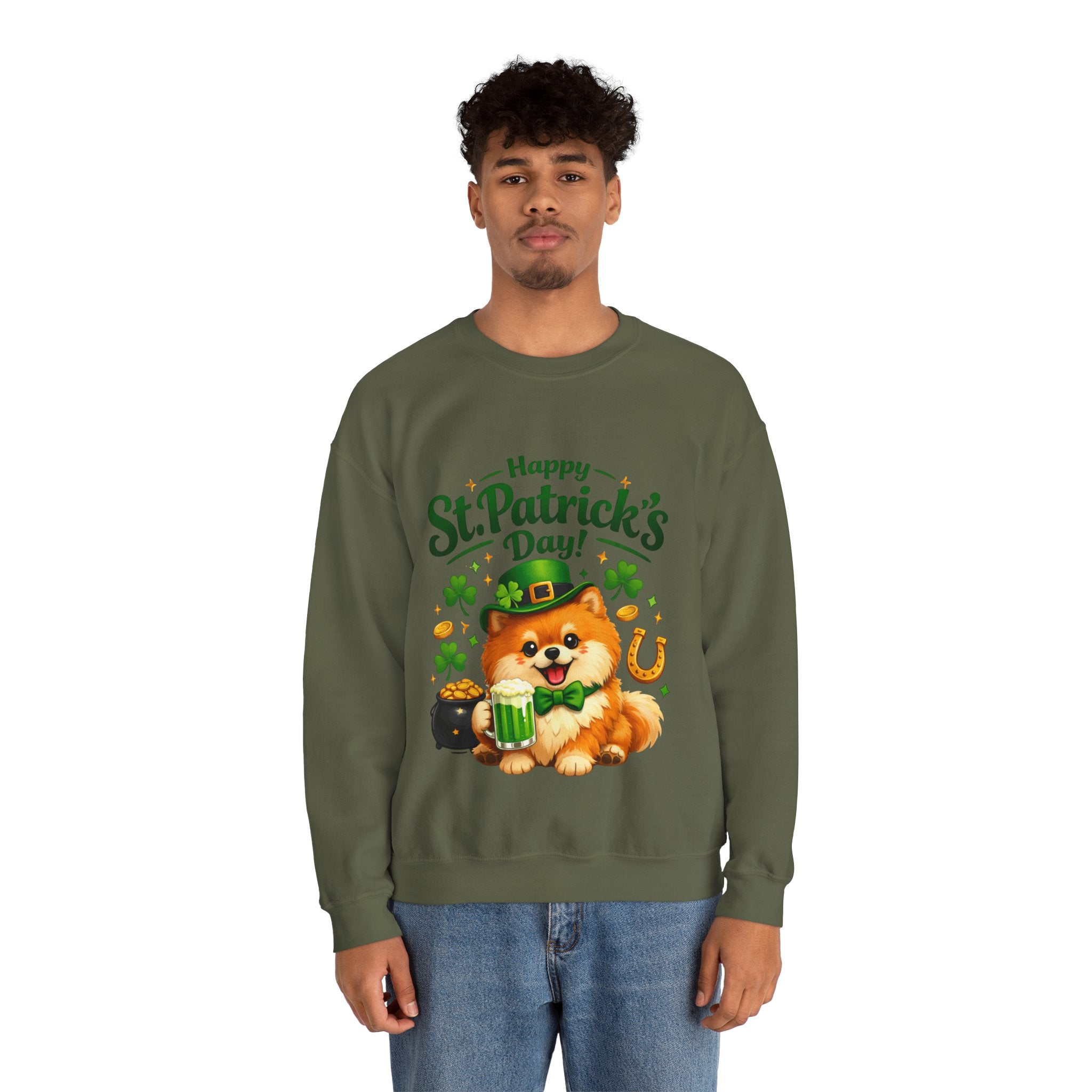Pomeranian - Graphic Crewneck Sweatshirt