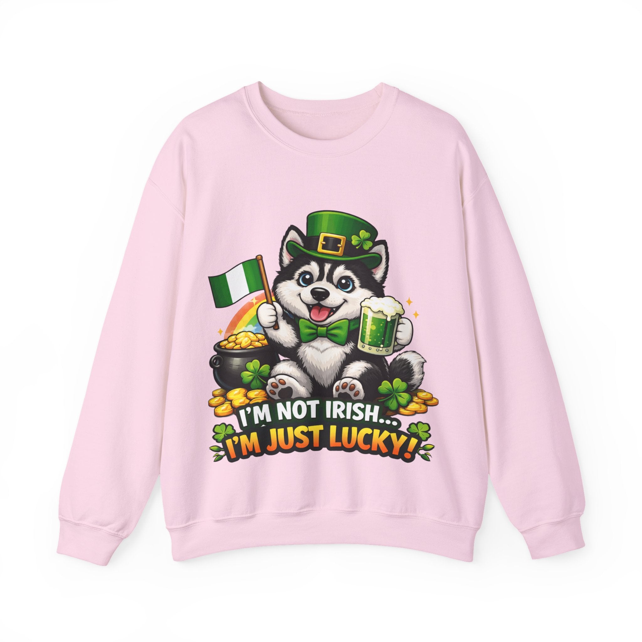 Siberian Husky - Graphic Crewneck Sweatshirt