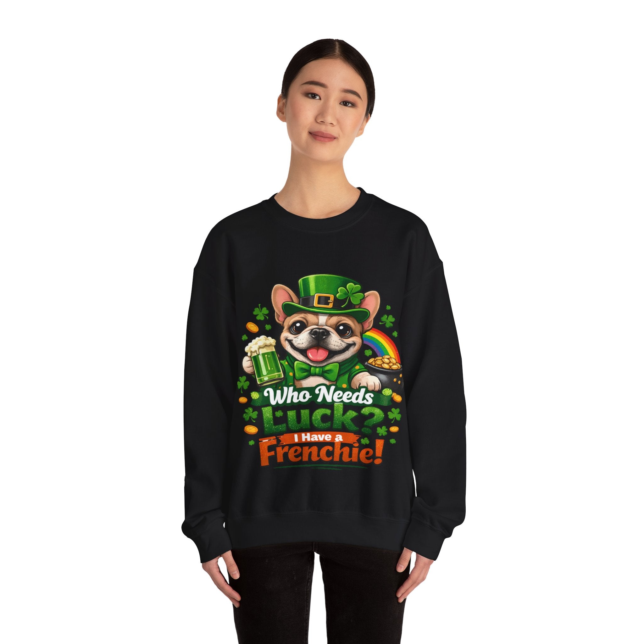 Frenchie - Graphic Crewneck Sweatshirt
