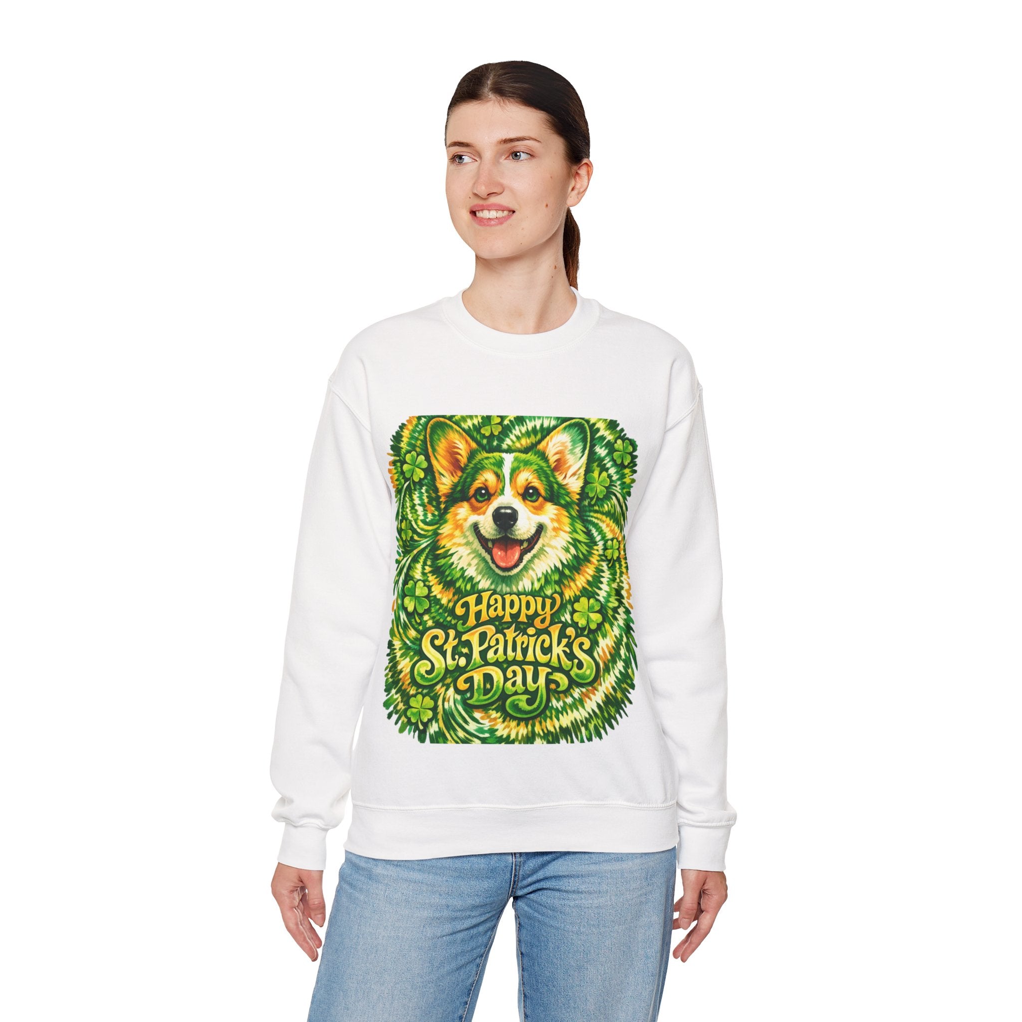 Corgi - Graphic Crewneck Sweatshirt