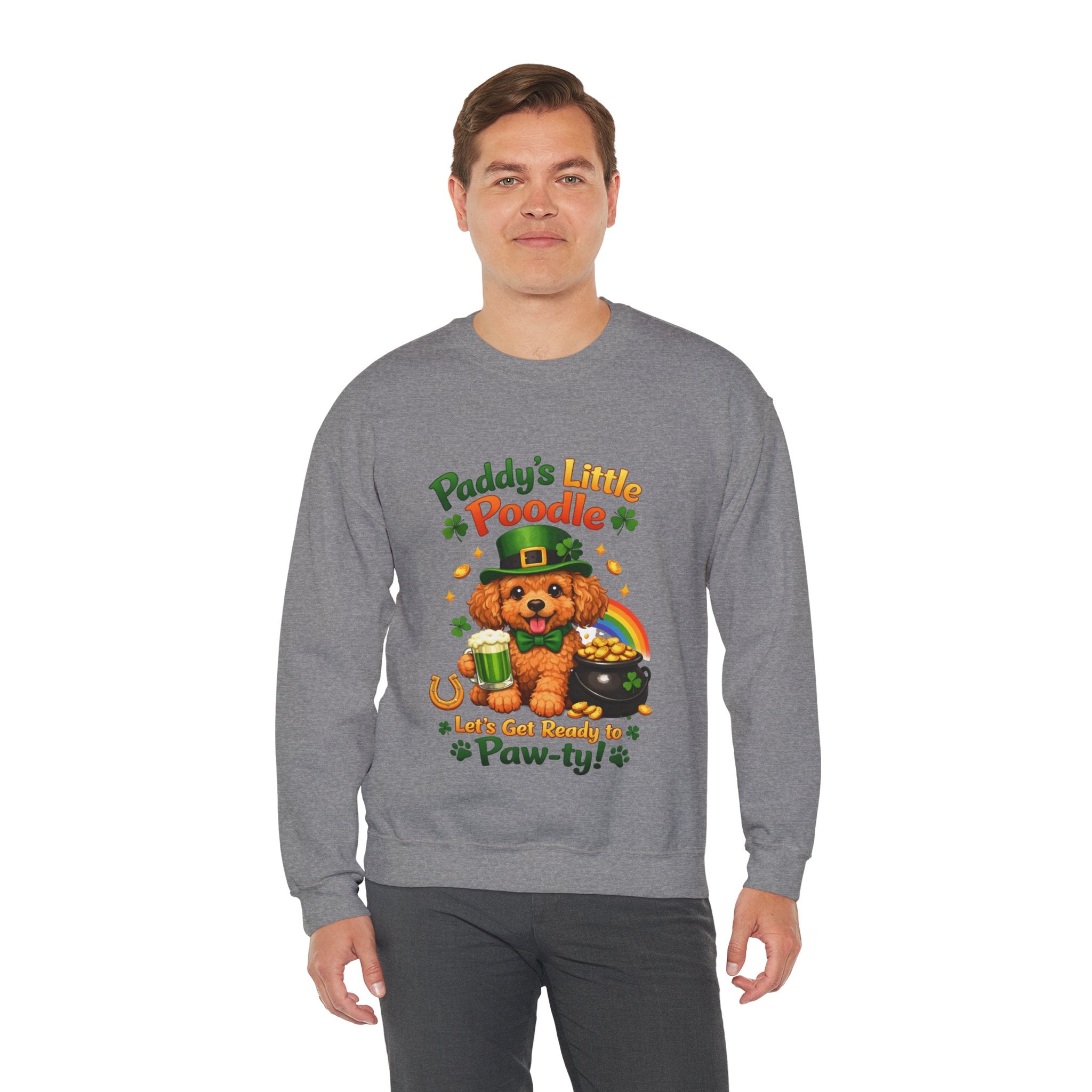 Poodle - Graphic Crewneck Sweatshirt