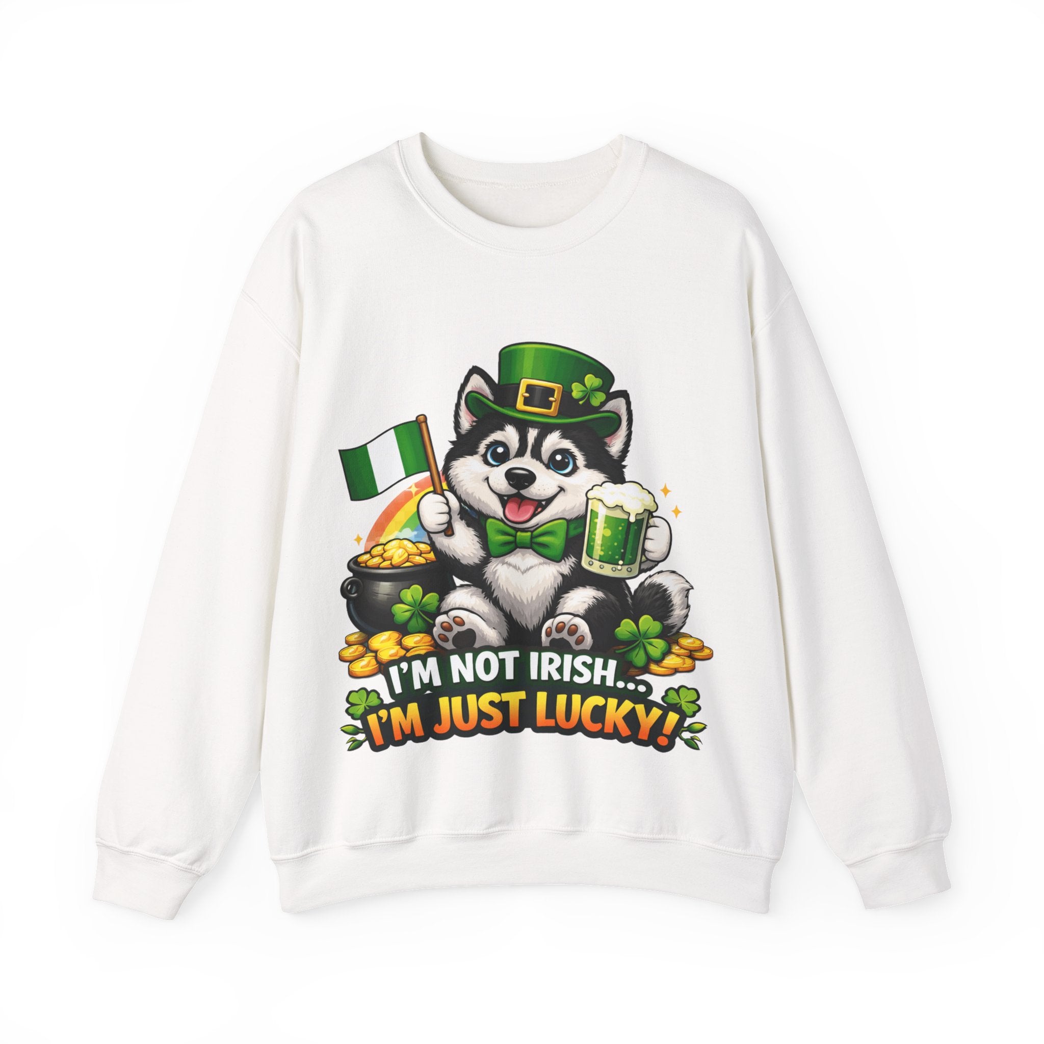 Siberian Husky - Graphic Crewneck Sweatshirt