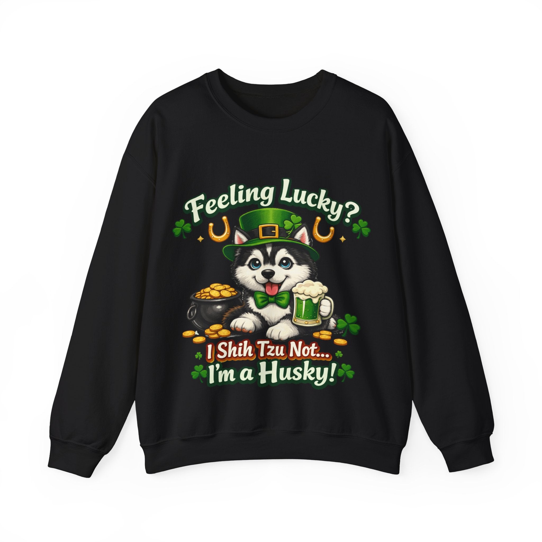 Siberian Husky - Graphic Crewneck Sweatshirt