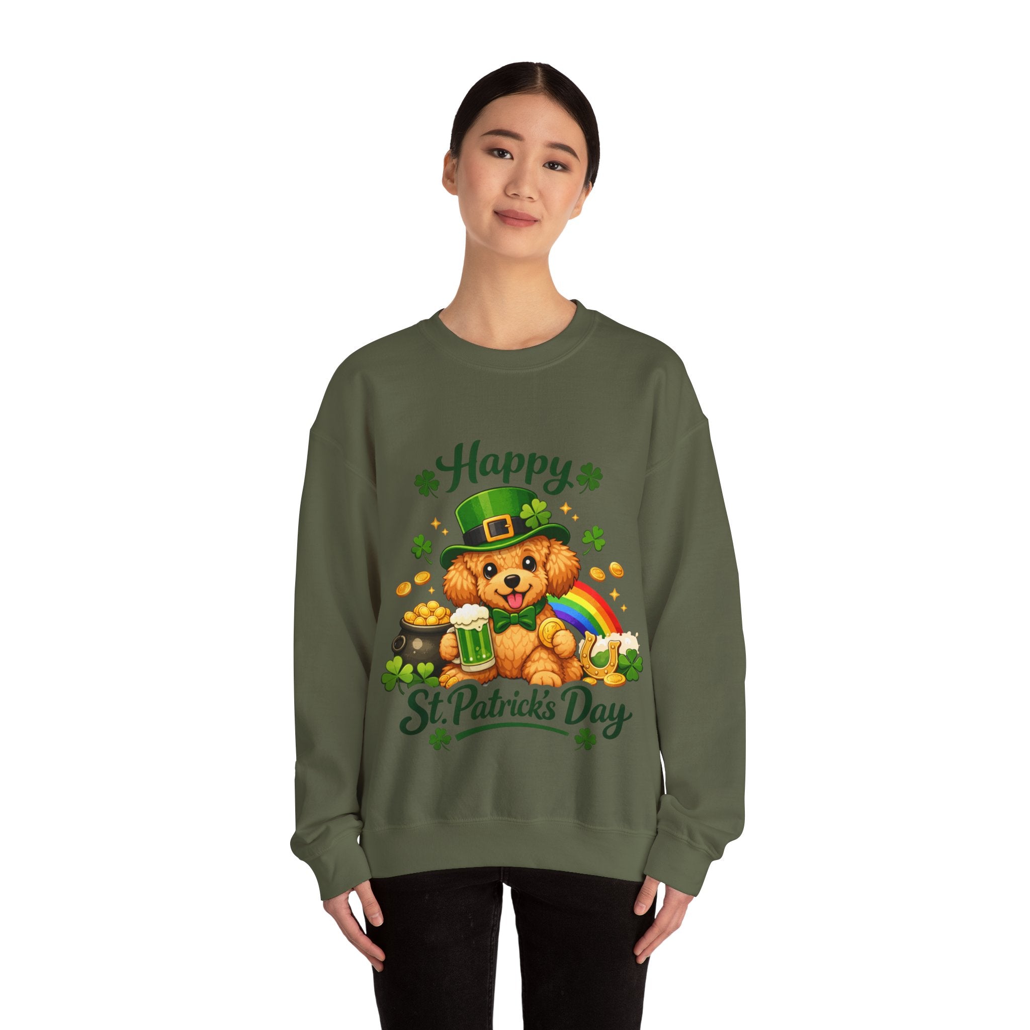 Poodle - Graphic Crewneck Sweatshirt